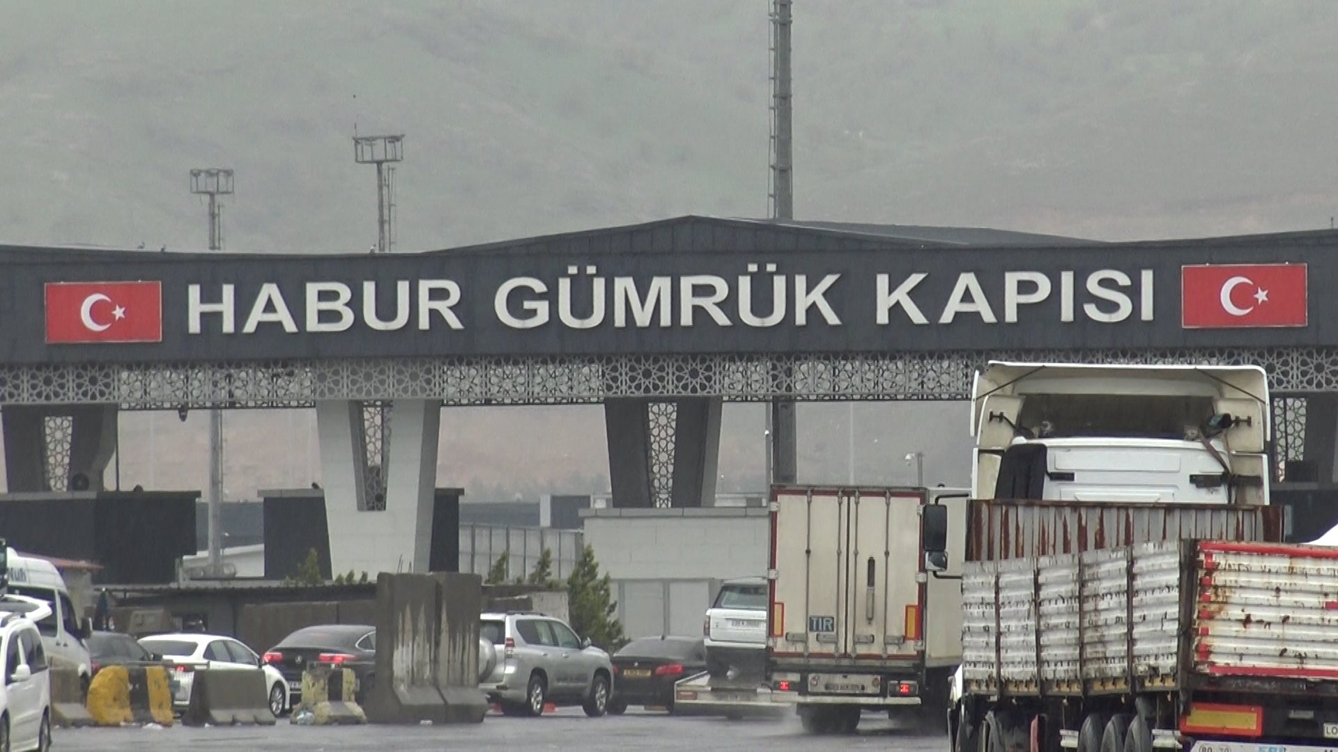 Habur Sınır Kapısı gümrük işlemleri