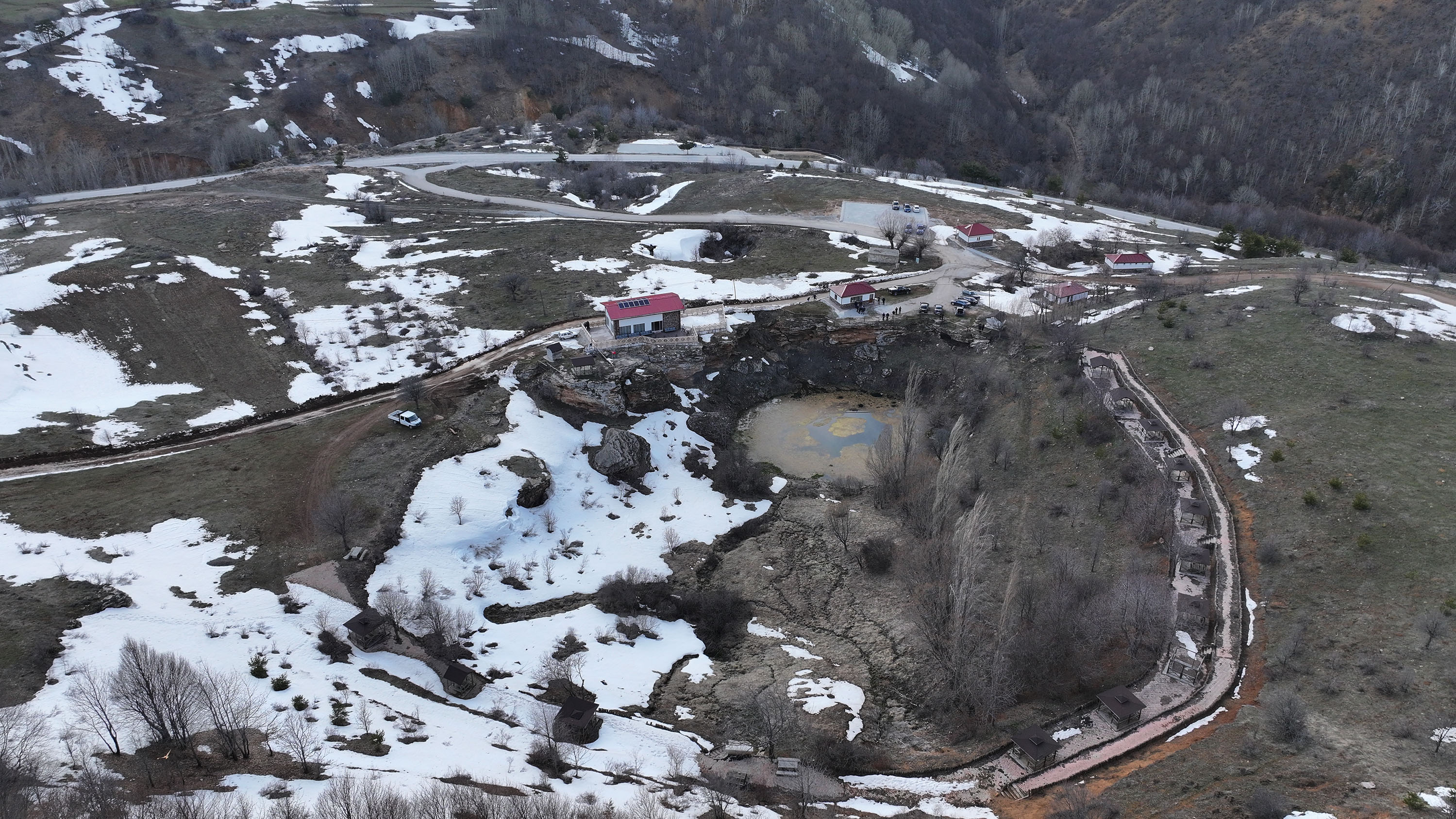 Dipsizgöl Tabiat Parkı çalışmaları