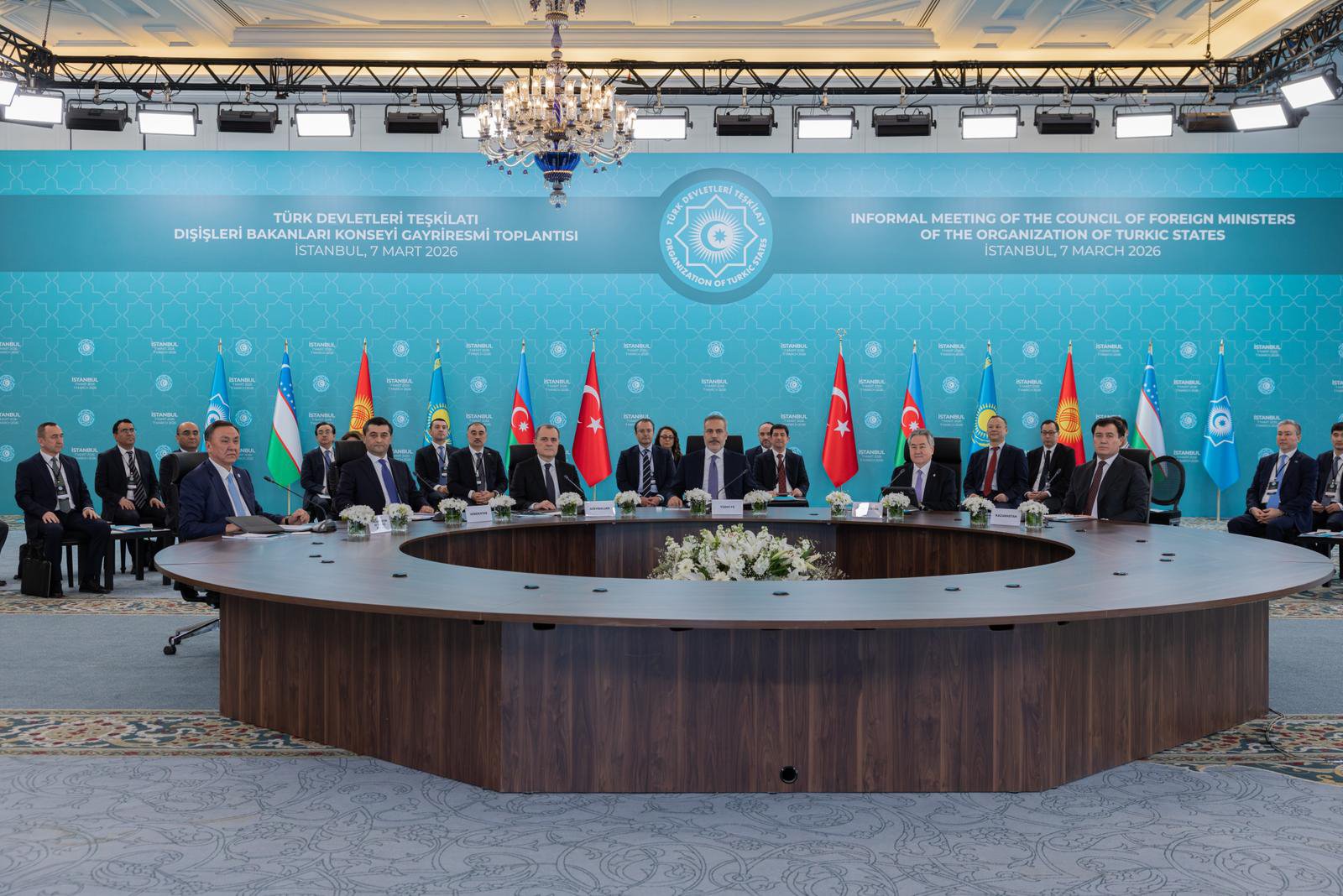 Türk Devletleri Teşkilatı Dışişleri Bakanları Toplantısı Katılımcıları