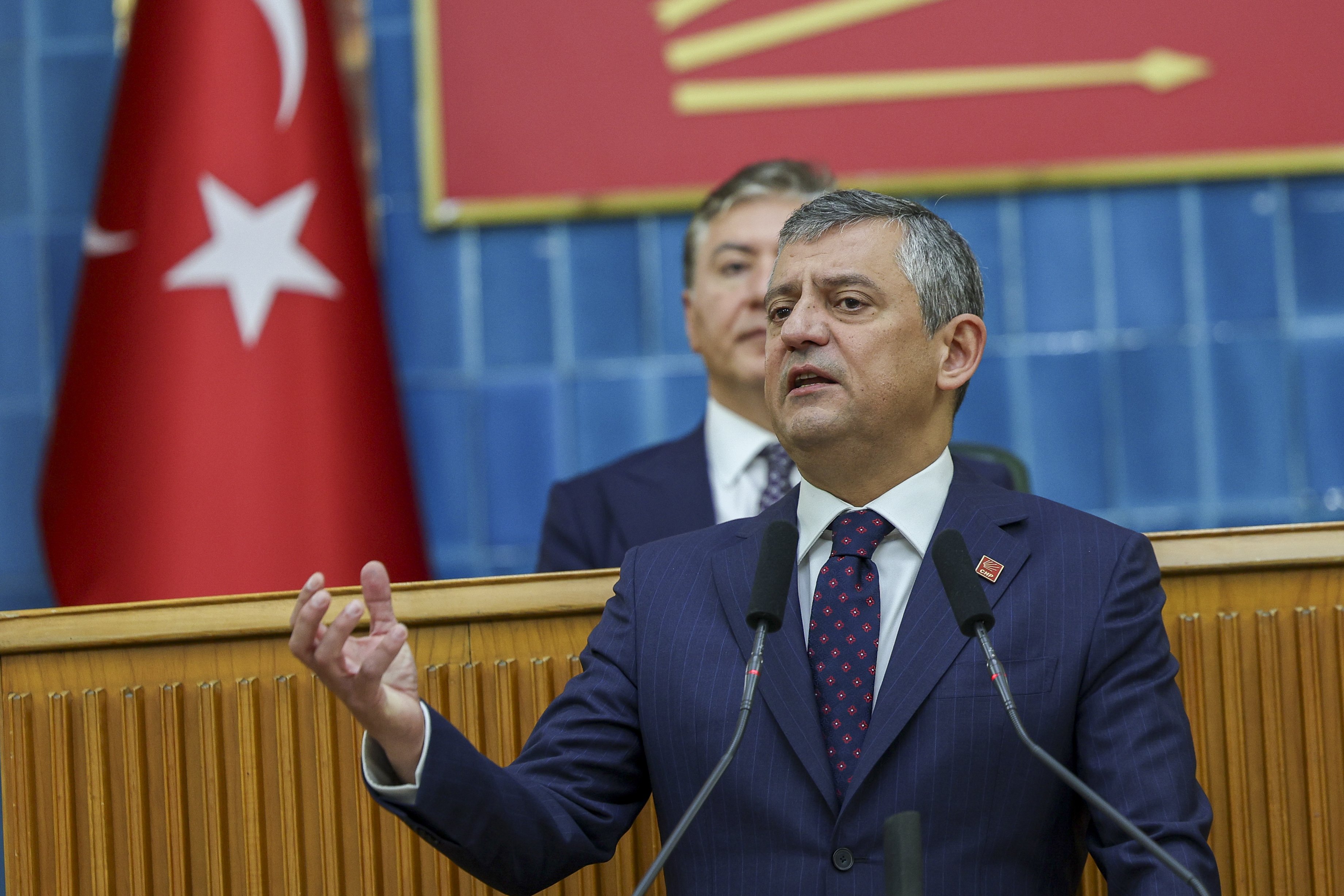 CHP grup toplantısı genel görünüm