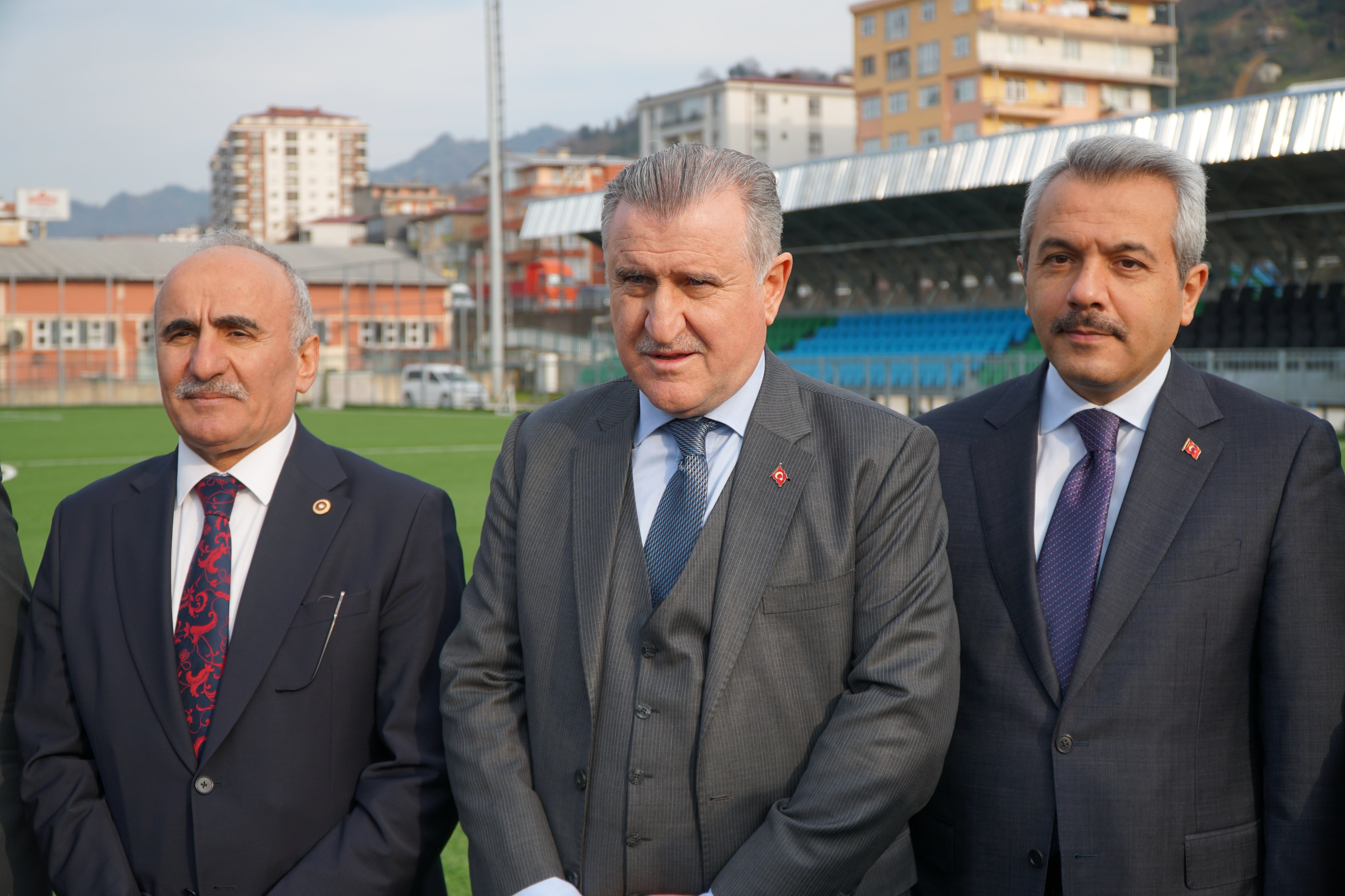 Bakan Bak Rize spor tesisleri