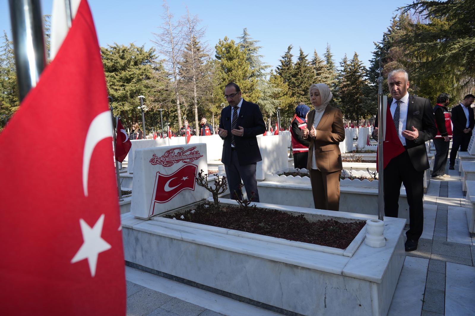 Aile ve Sosyal Hizmetler Bakanlığı Ankara Şehitlik Ziyareti