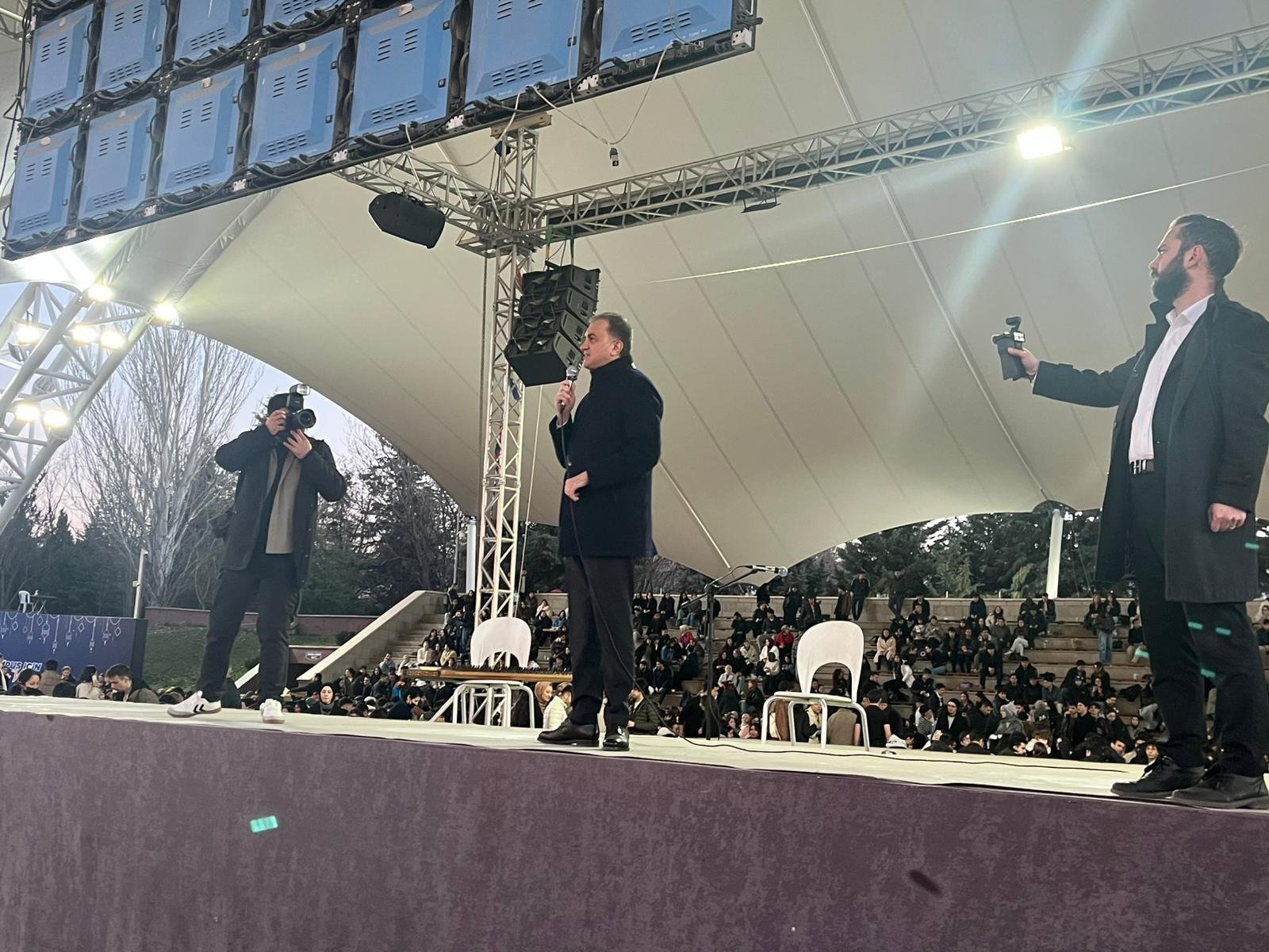 Ömer Çelik Ankara Üniversitesi iftar