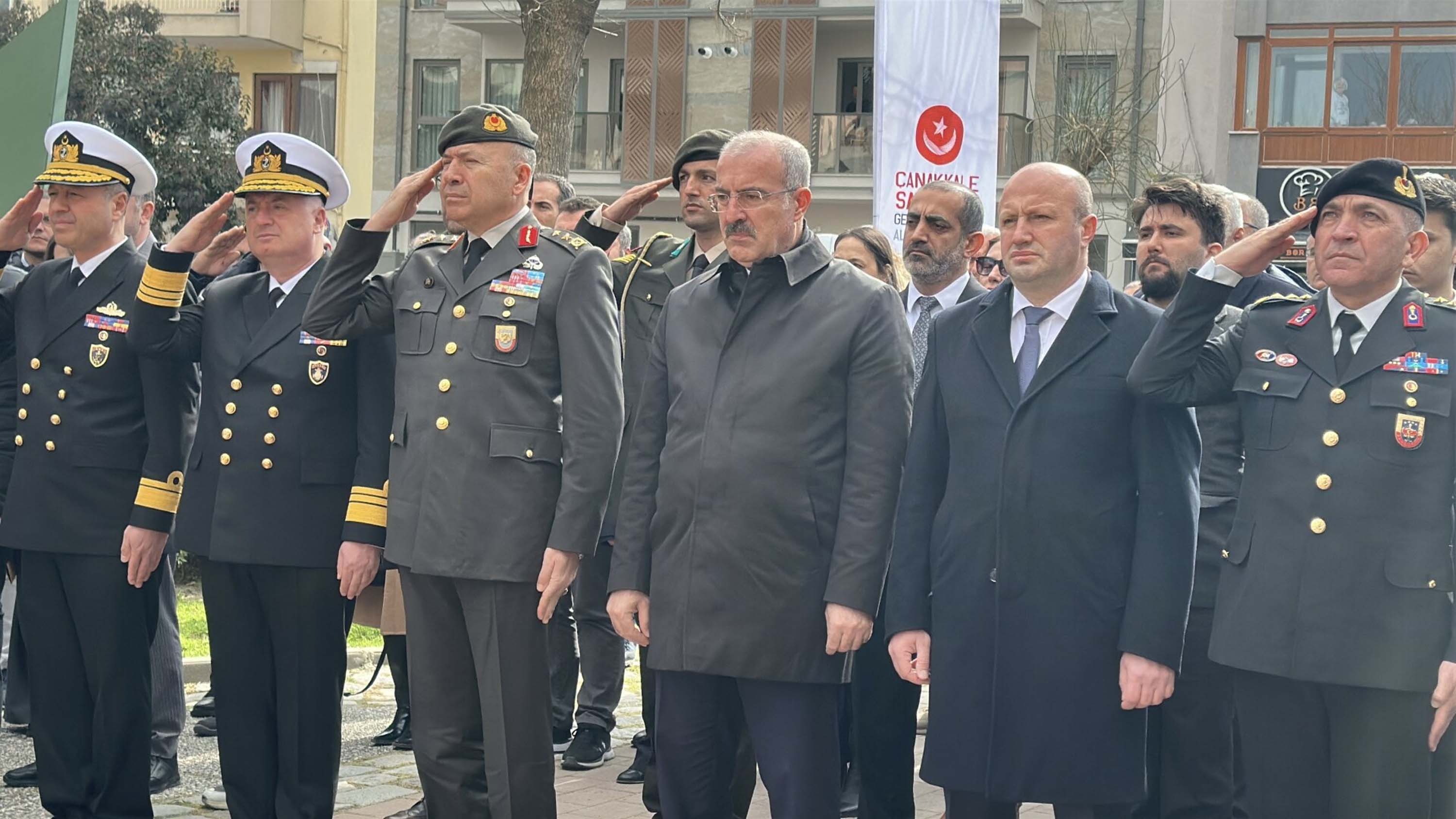 Çanakkale Valisi Ömer Toraman Konuşma Yapıyor