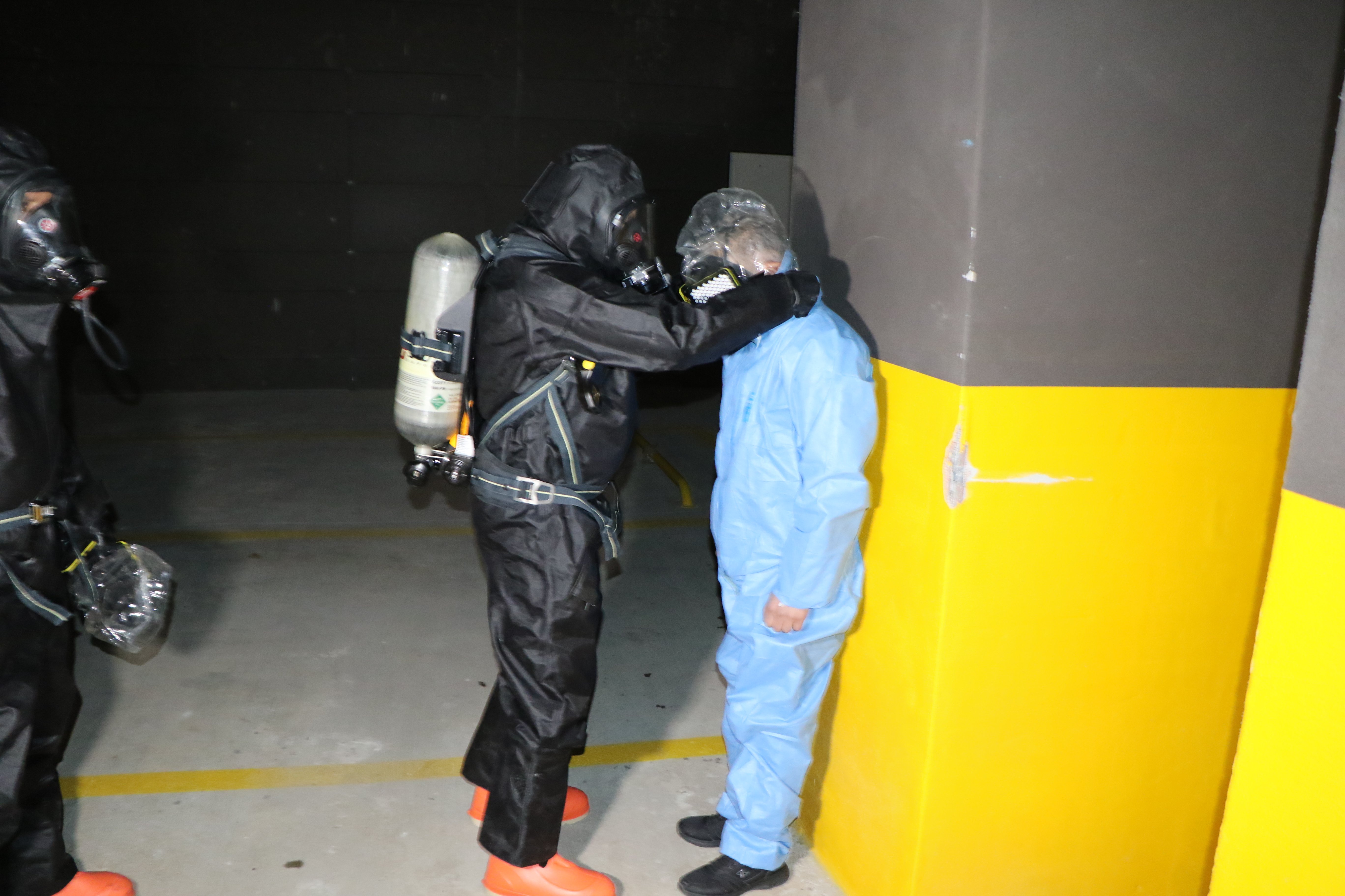 AFAD KBRN Dekontaminasyon Tatbikatı