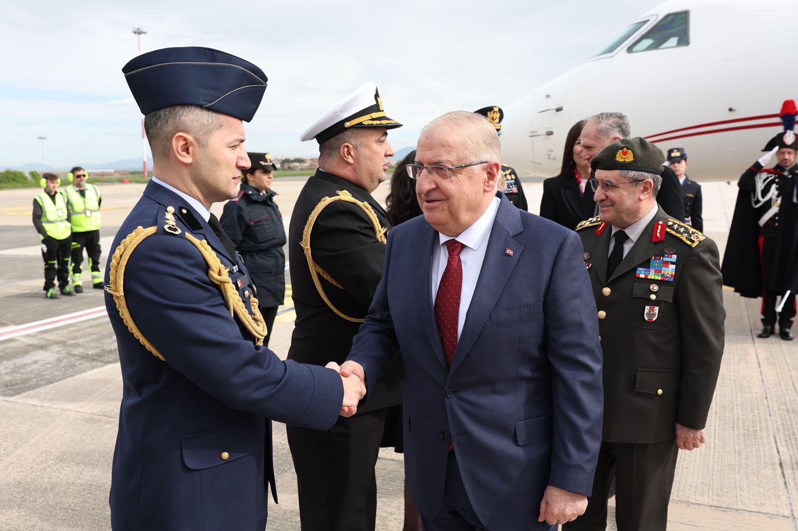 Milli Savunma Bakanı Yaşar Güler İtalya ziyareti