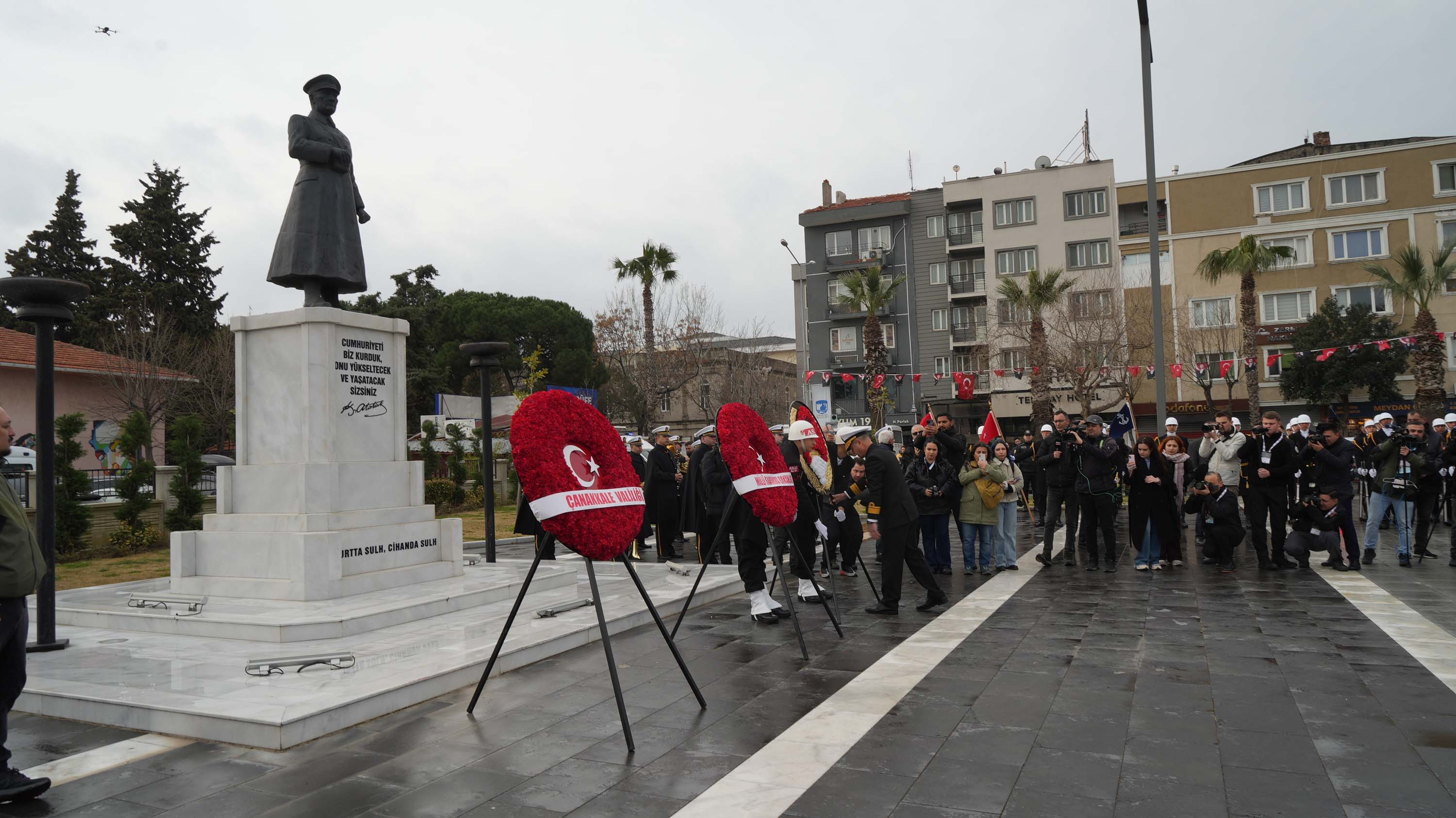 Çanakkale Töreni Vatandaş Katılımı