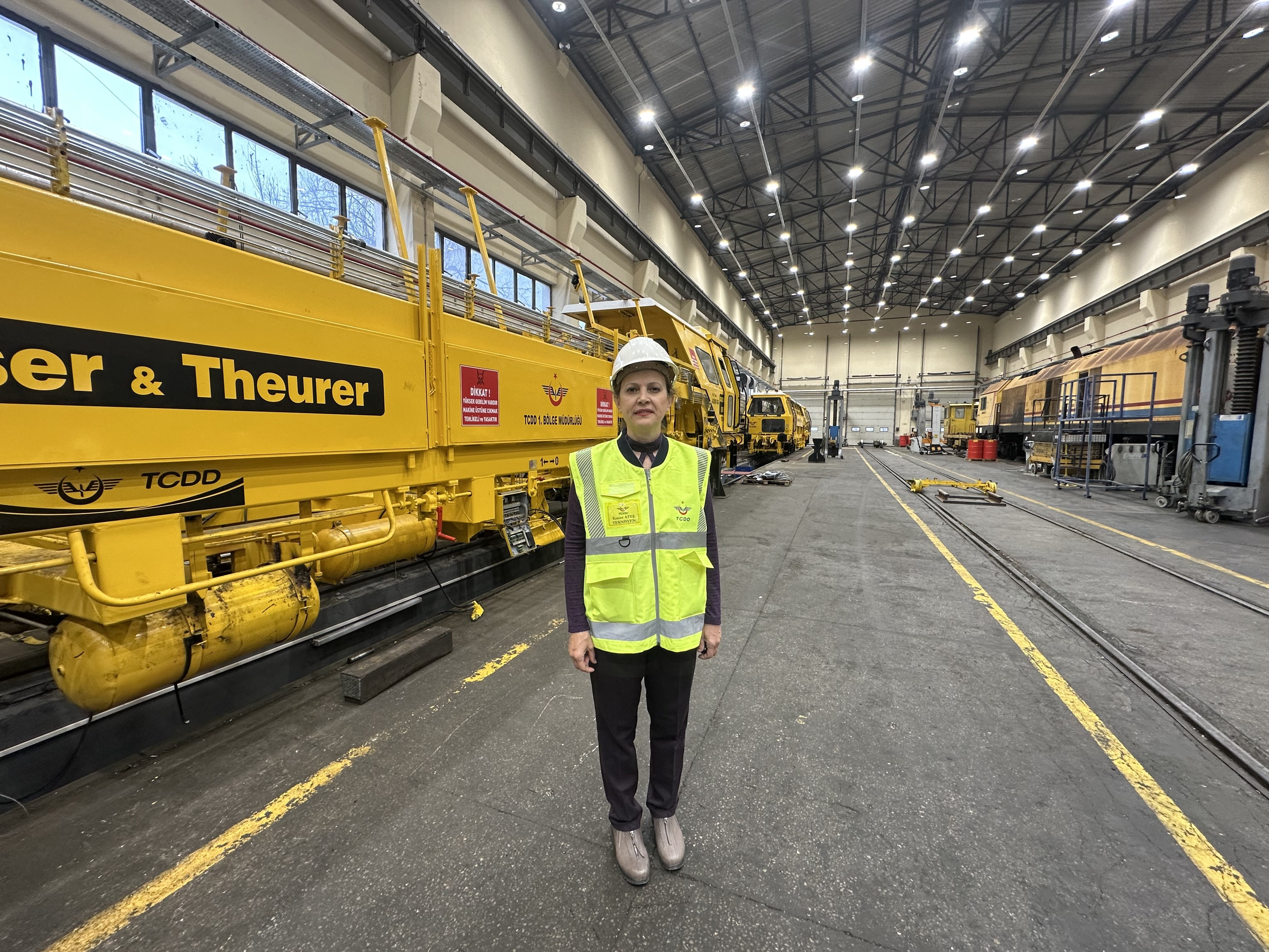 Emine Ateş TCDD Ankara Ray Kaynak Fabrikası