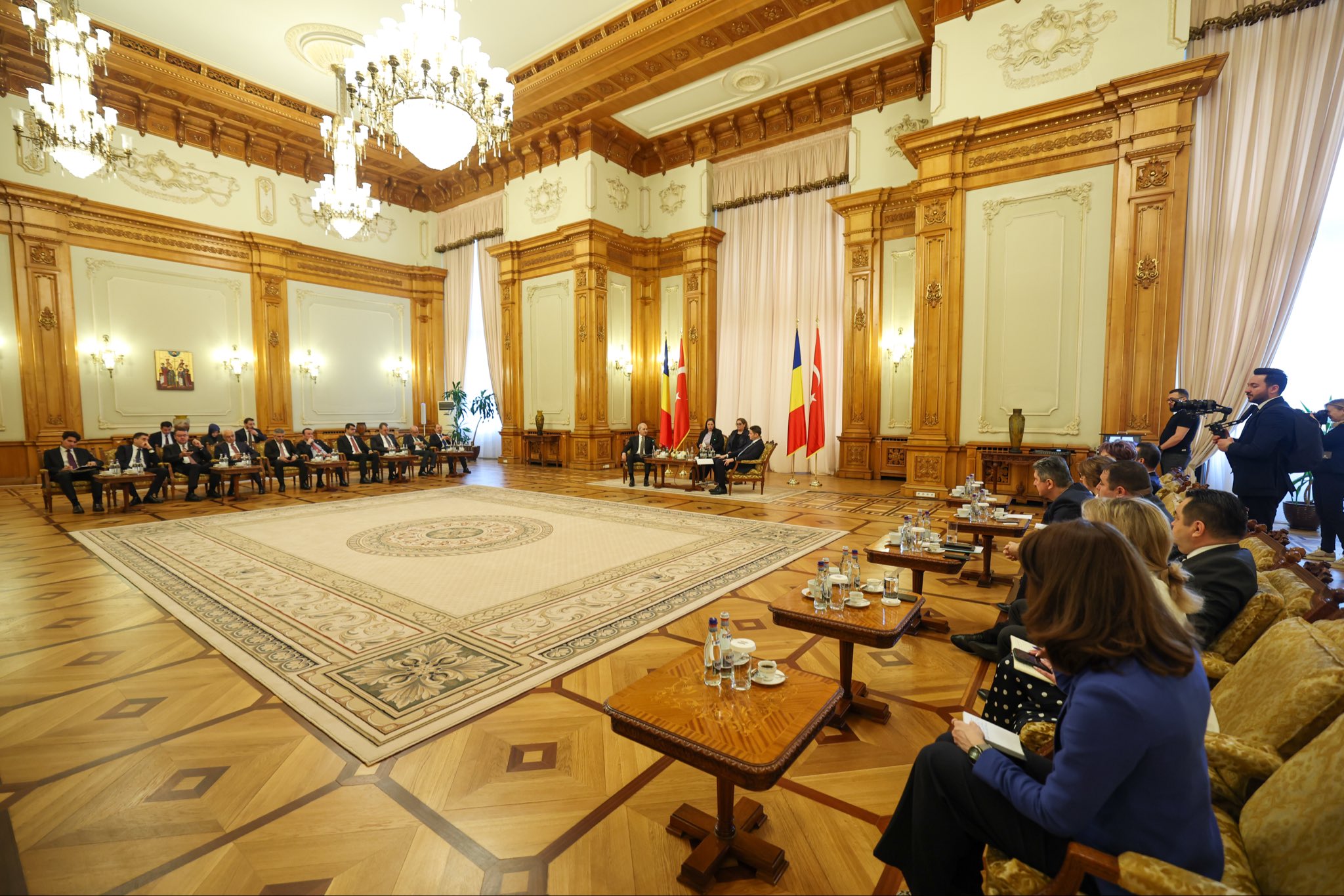 Numan Kurtulmuş Mircea Abrudean görüşmesi