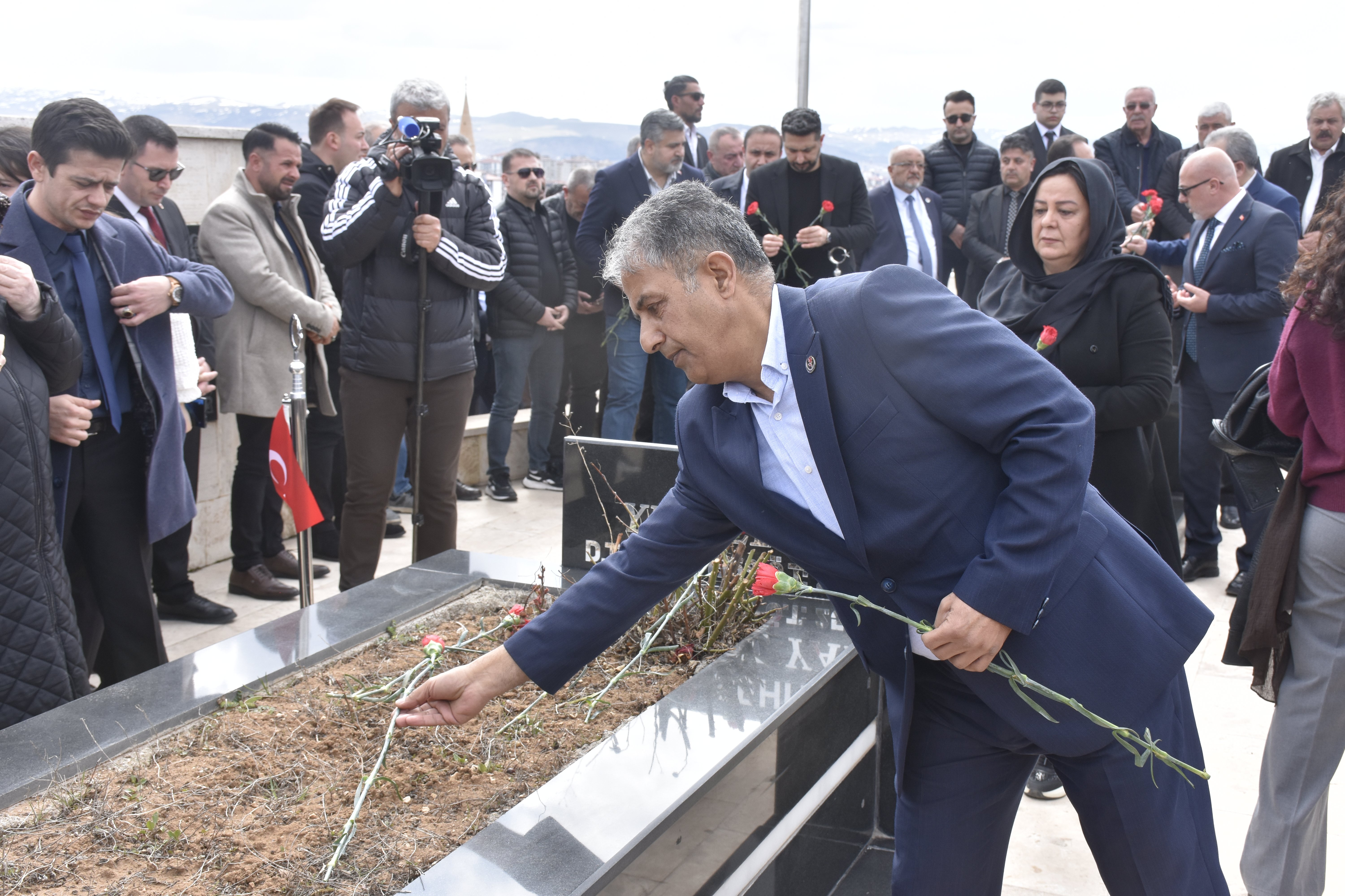 Muhsin Yazıcıoğlu anma töreni katılım
