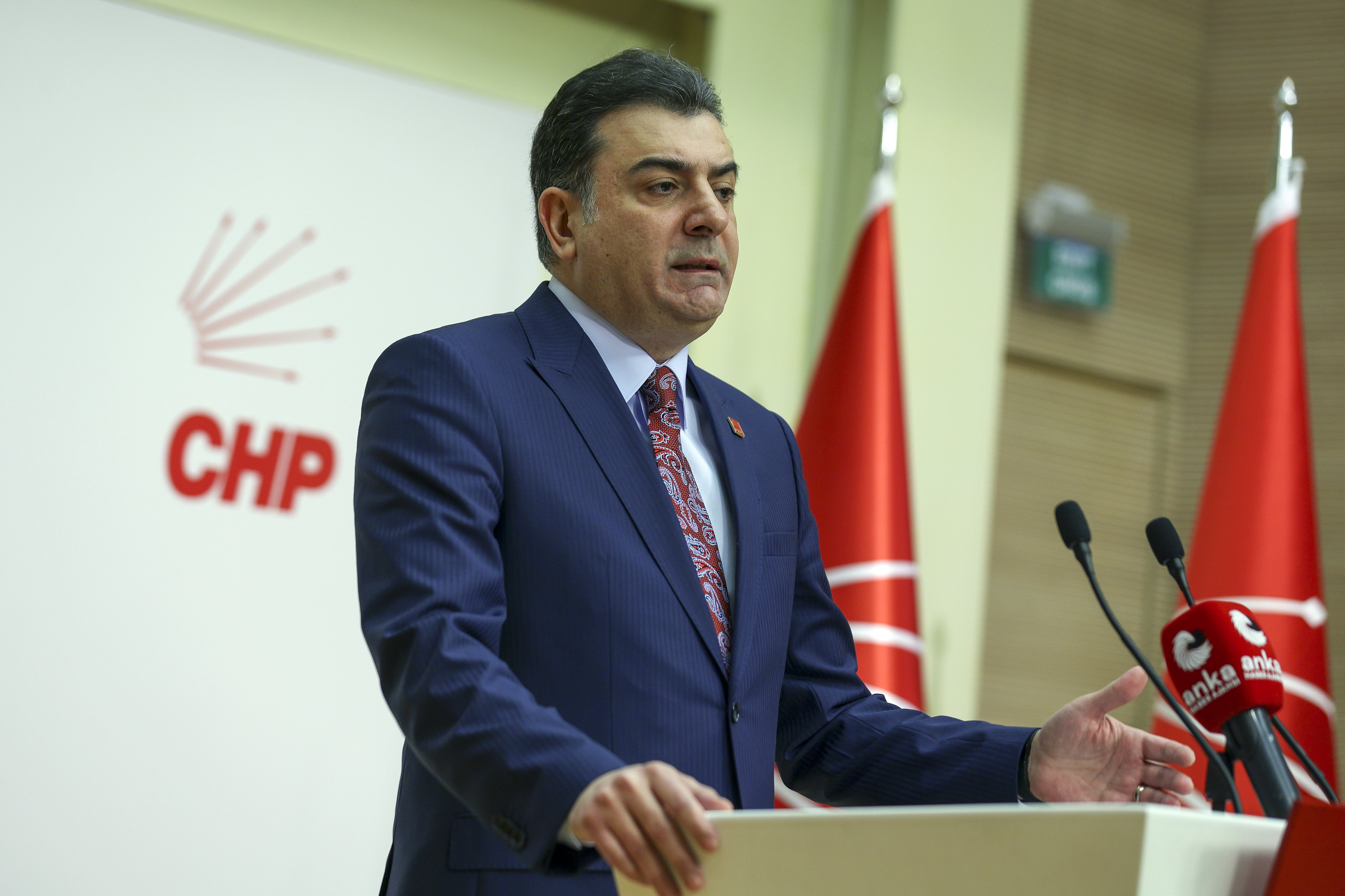 CHP Sözcüsü Zeynel Emre Basın Toplantısı