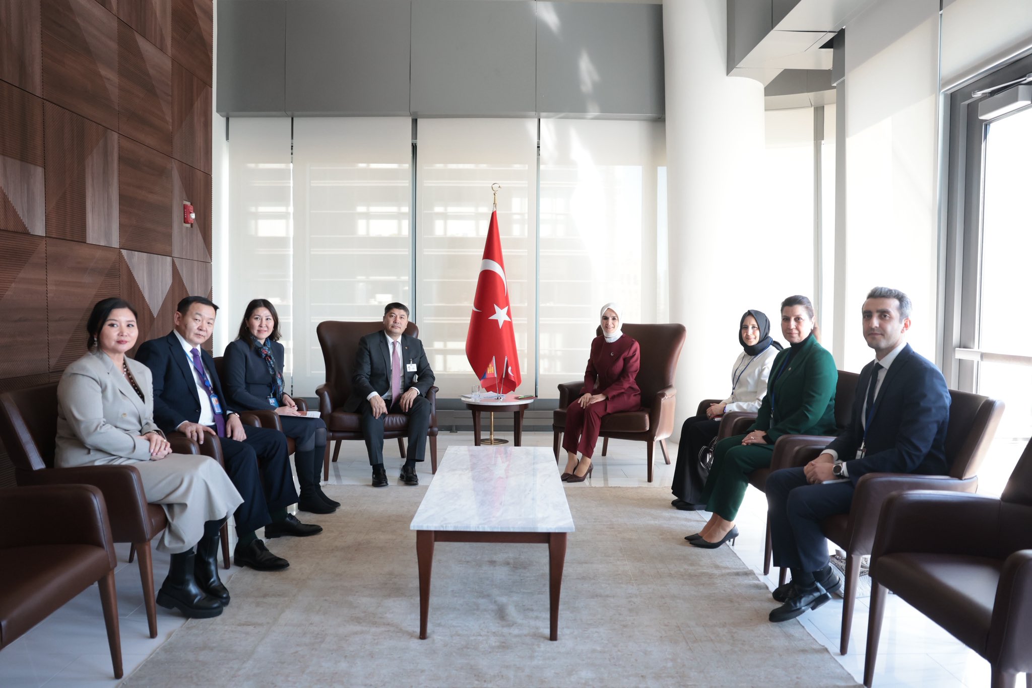 Türkiye Moğolistan Aile Bakanları Görüşmesi