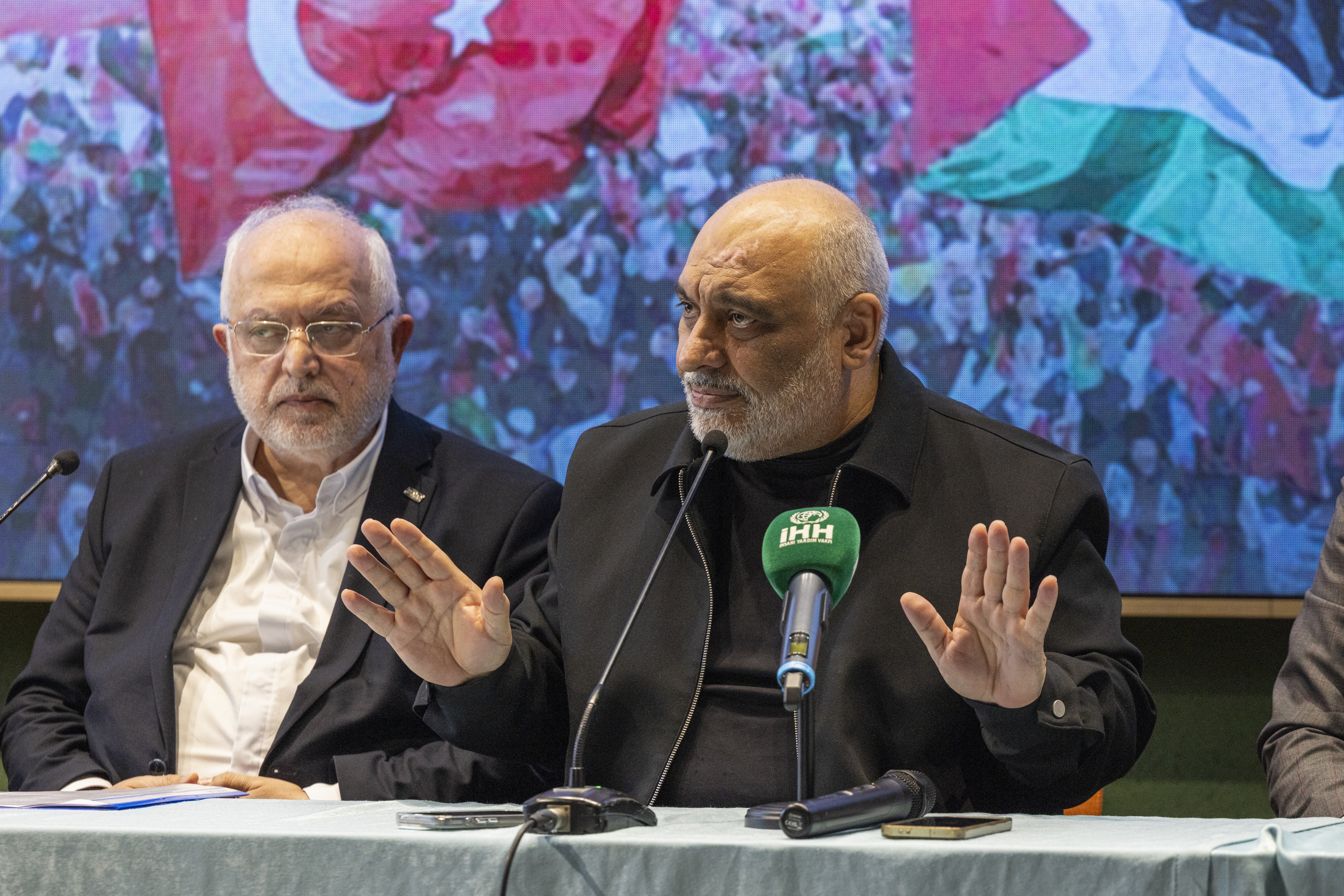 Basın toplantısından görüntü