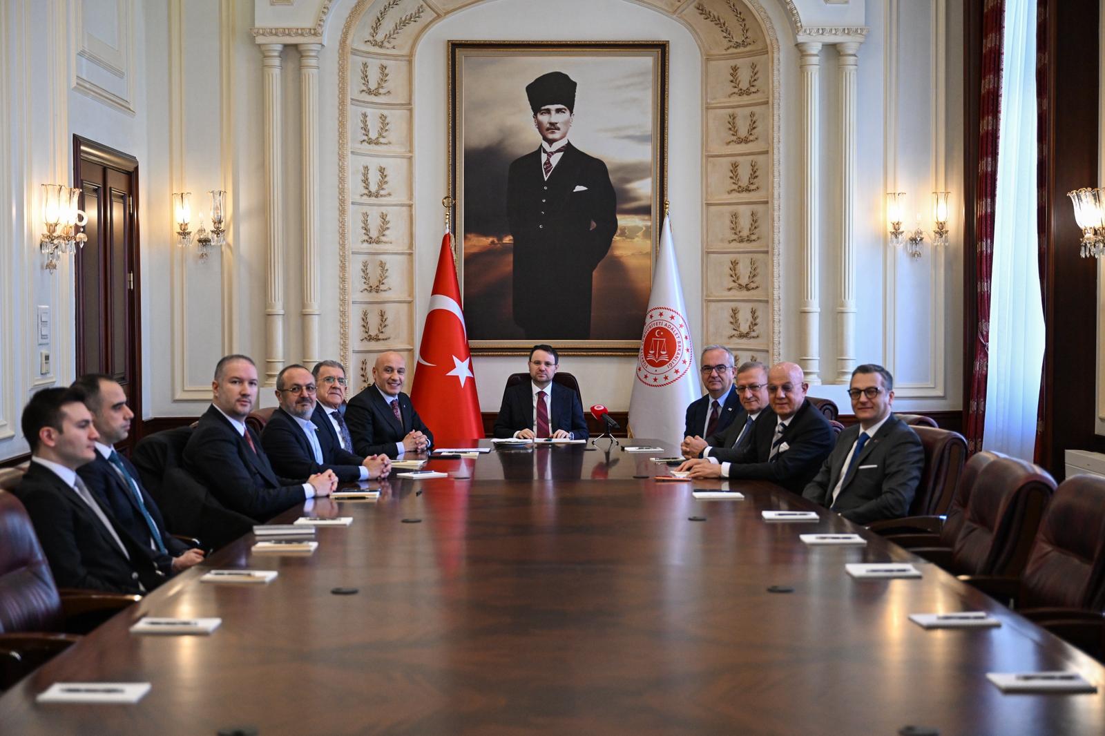 Adalet Bakanı Akın Gürlek TİM Heyeti Kabulü