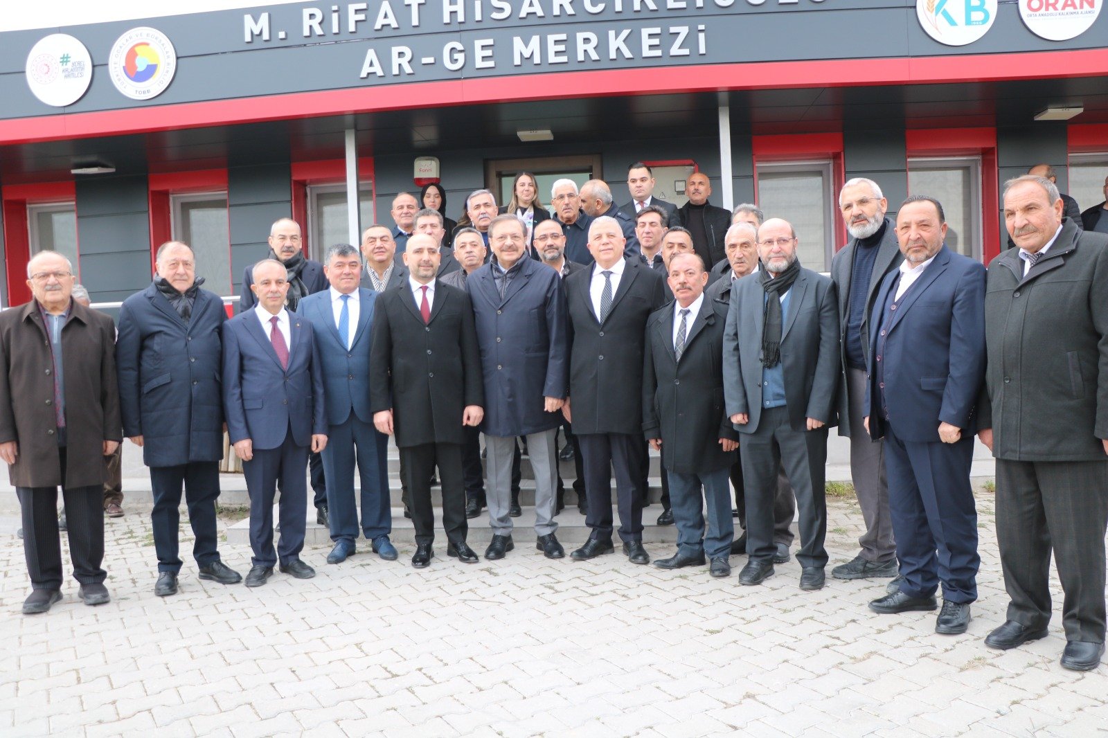 TOBB Başkanı Rifat Hisarcıklıoğlu Kayseri AR-GE Merkezi ziyareti