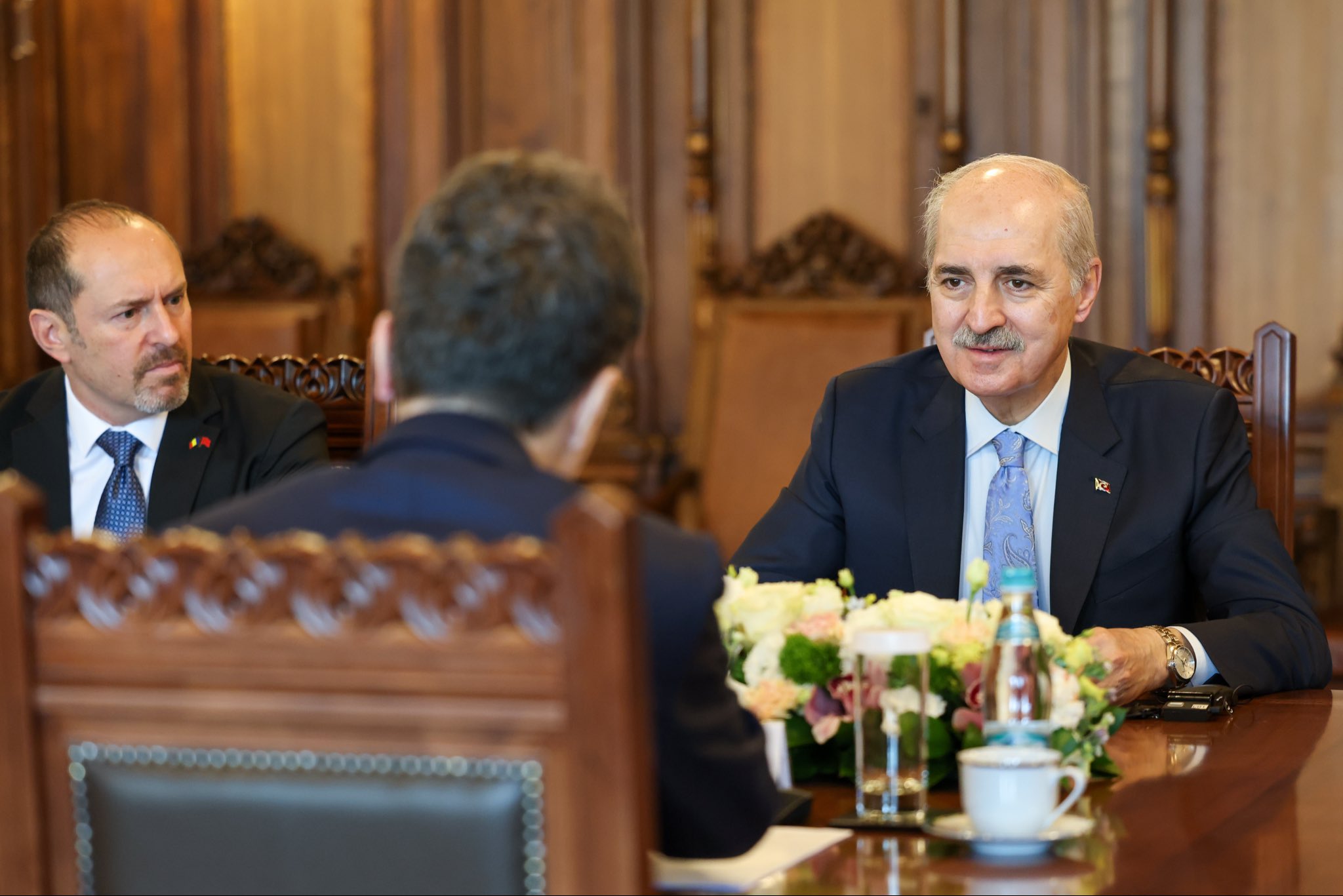 Numan Kurtulmuş Romanya Bükreş