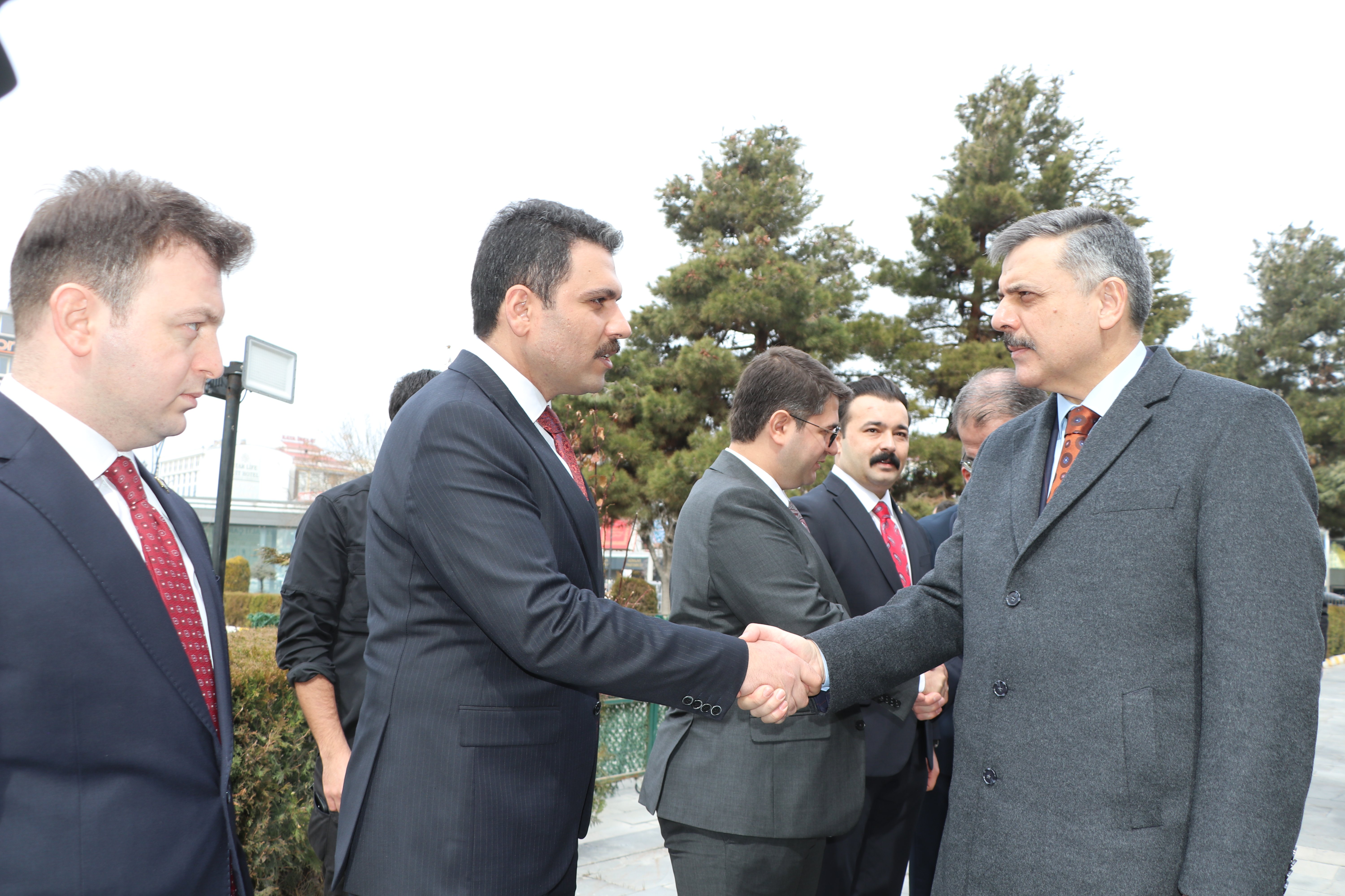 Bakan Mustafa Çiftçi Van Valiliği ziyareti