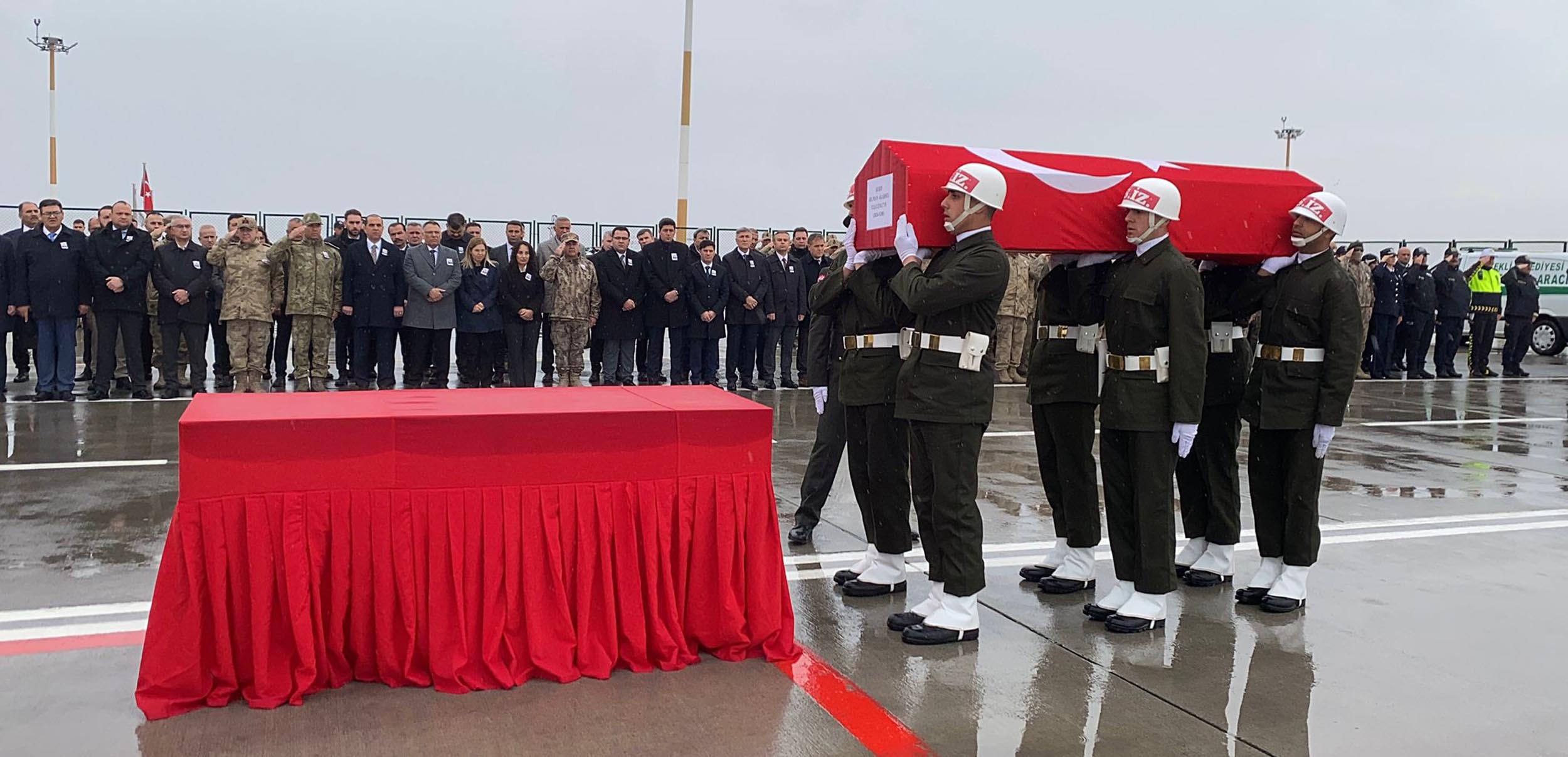 Iğdır Şehit Bülent Aydın Havalimanı töreni