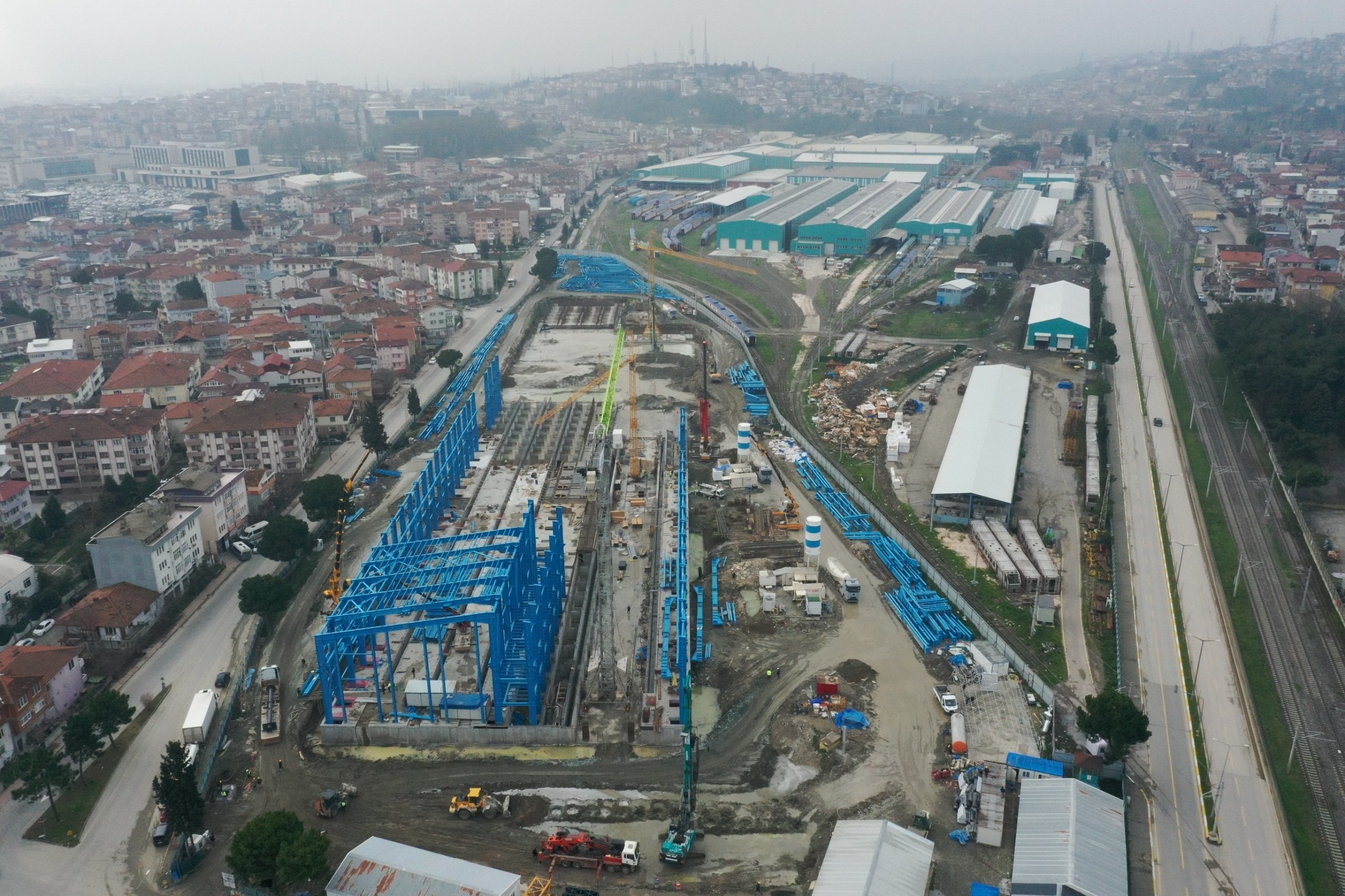 TÜRASAŞ Hızlı Tren Fabrikası İnşaatı