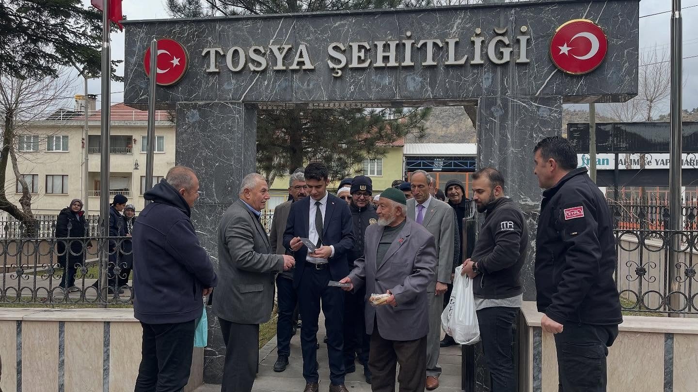 Tosya Şehitliği Anma Töreni Protokol