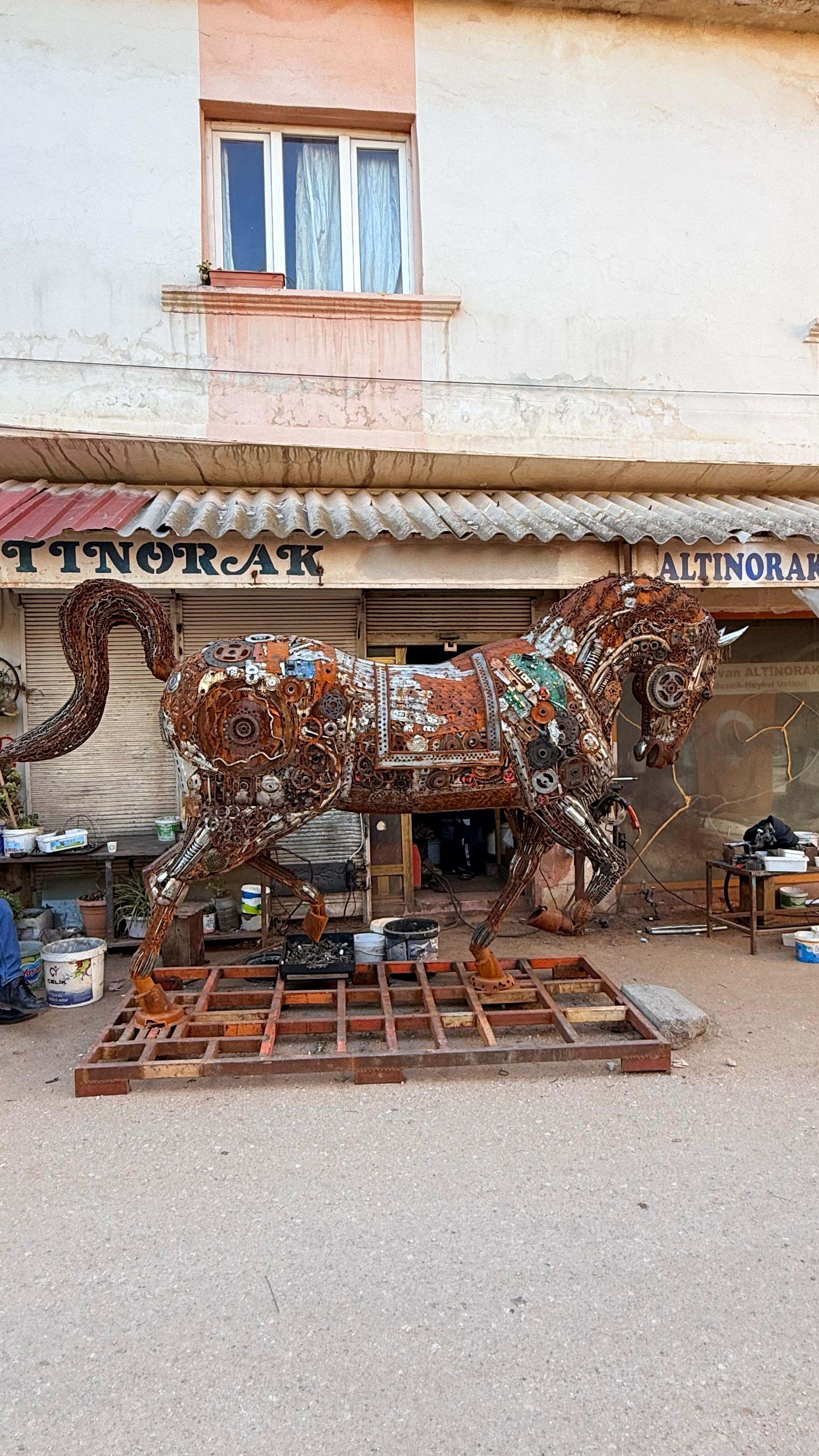 Bukefalos Heykeli Detay