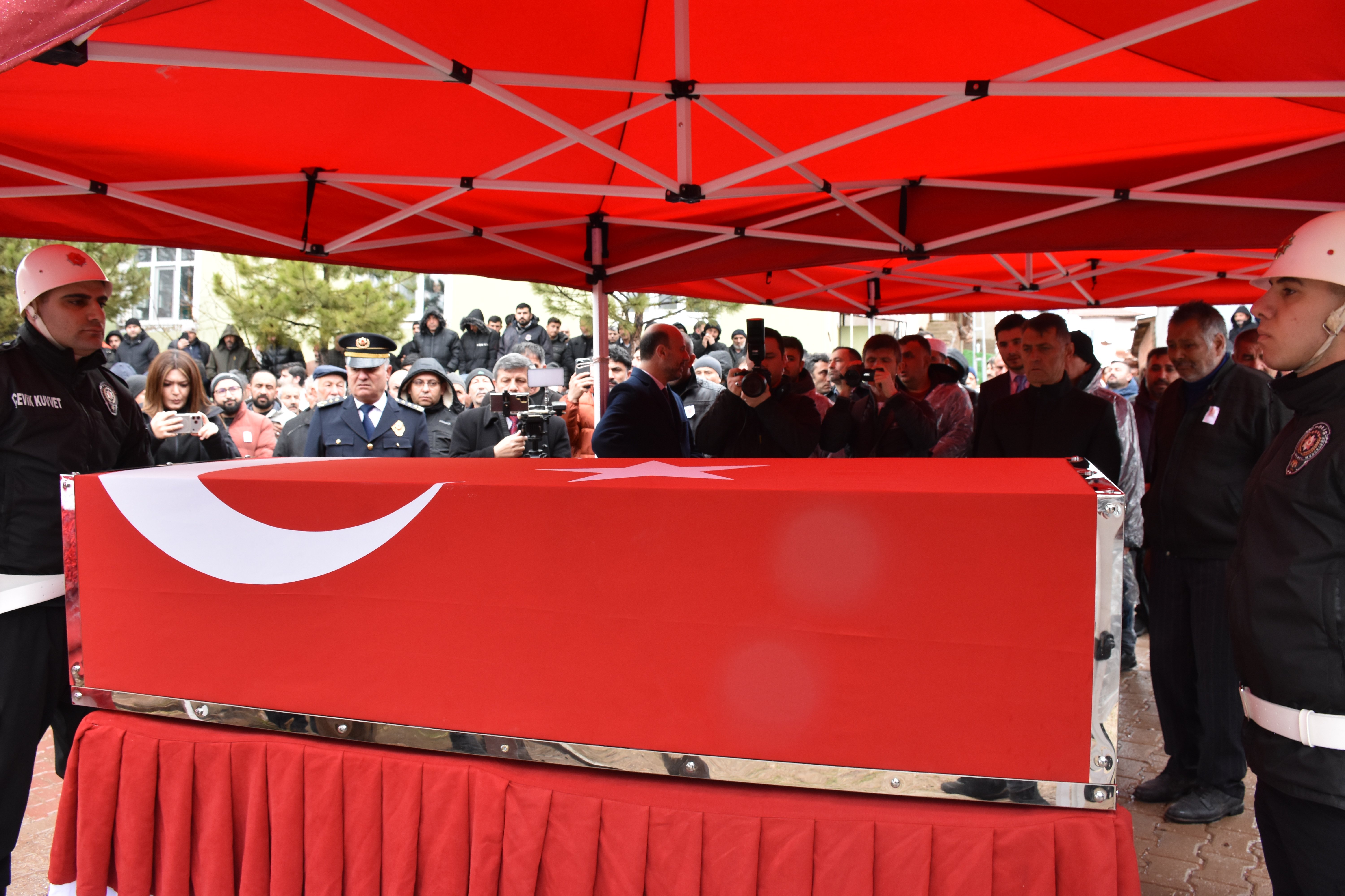 Şehit Polis Memuru Serkan Ünal Cenaze Töreni