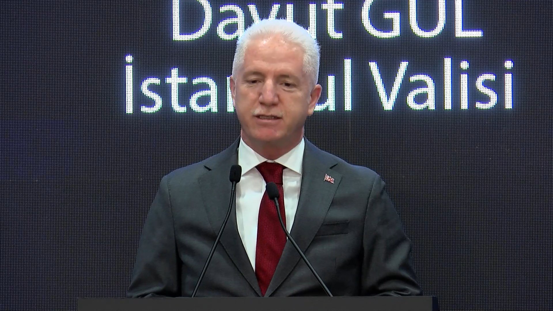 İstanbul Valisi Davut Gül Texhibition Fuarı Açılışında