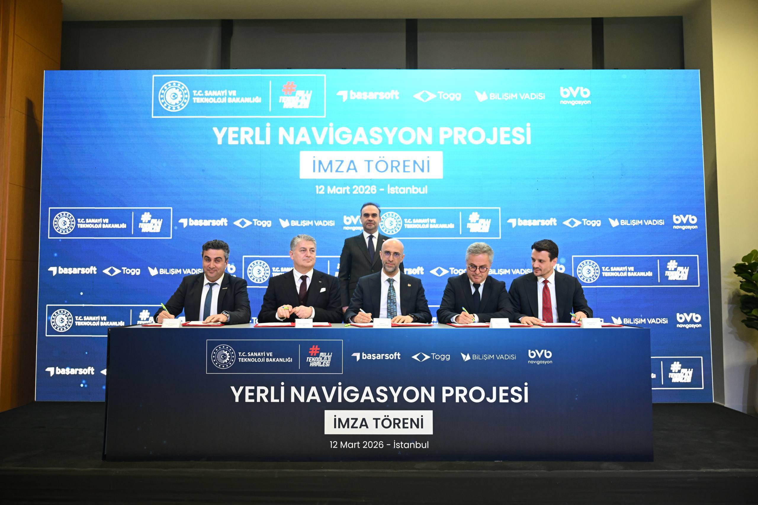Yerli Navigasyon Projesi İmza Töreni