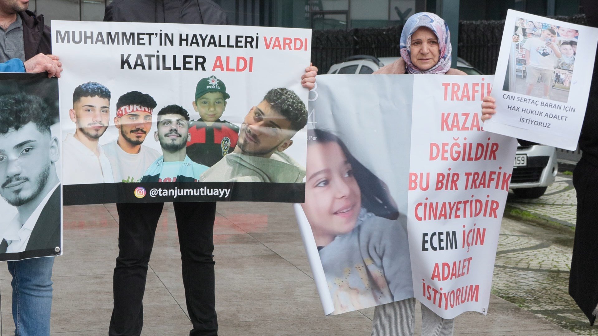 Küçükçekmece adliyesi dışı