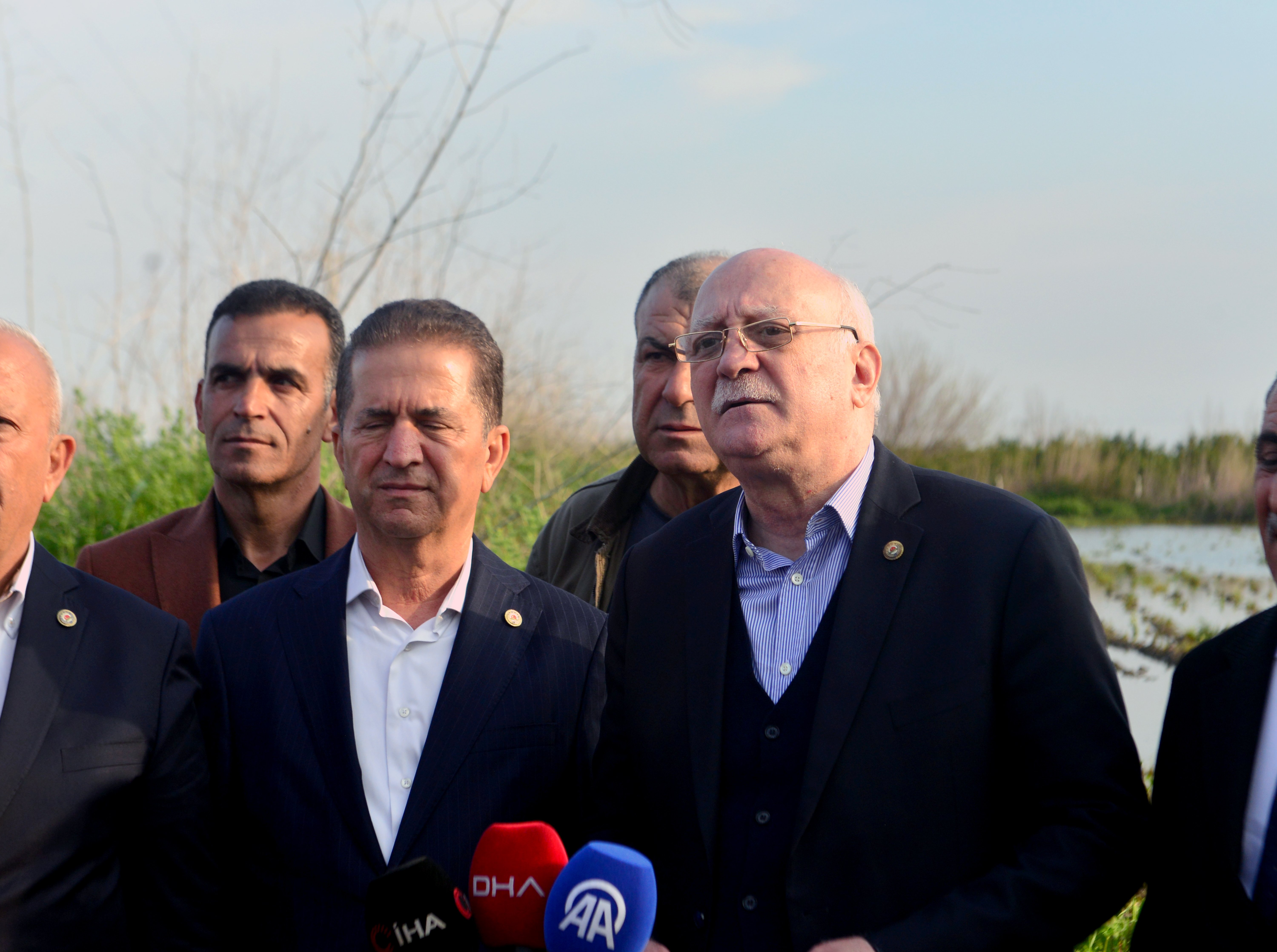 Şemsi Bayraktar Adana sel felaketi tarım arazileri inceleme