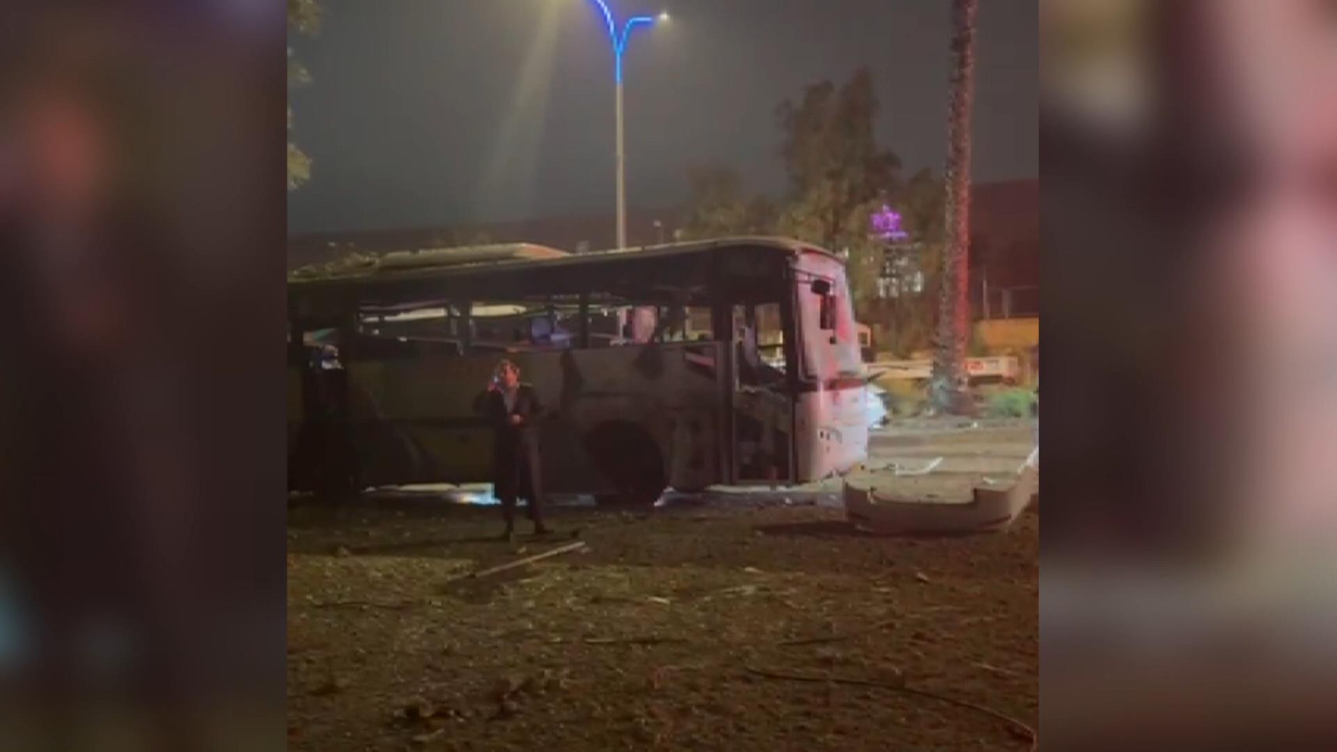 İsrail Arad füze hasarı