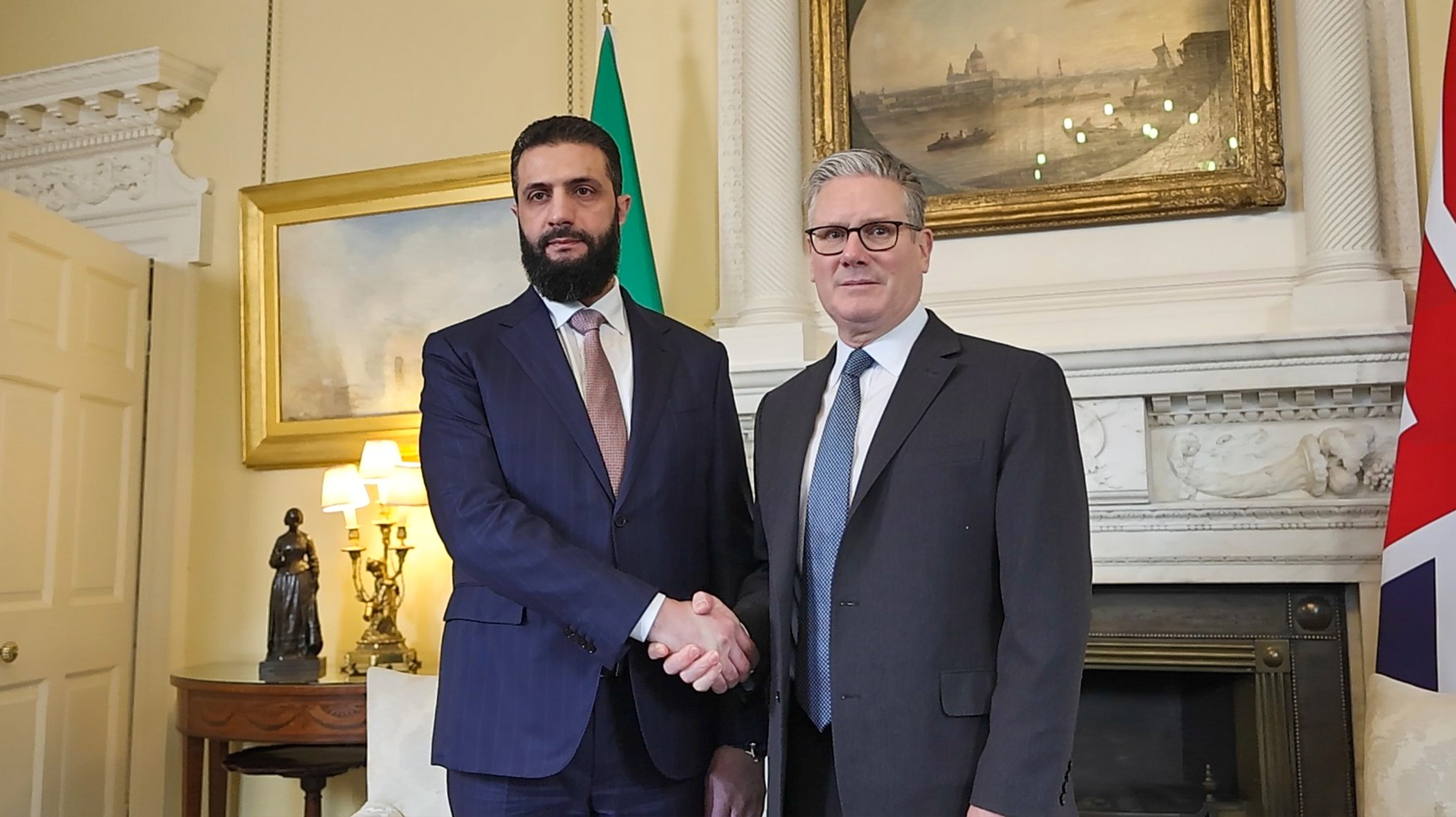 Suriye Cumhurbaşkanı Ahmed Şara Londra ziyareti