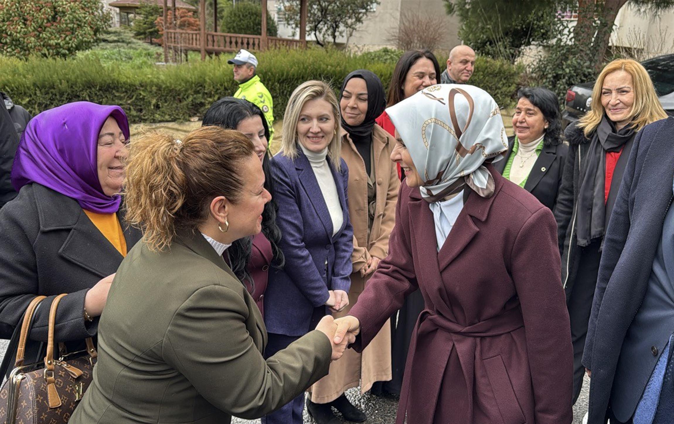 Eski TBMM Başkanı Mustafa Şentop konuşma yaparken