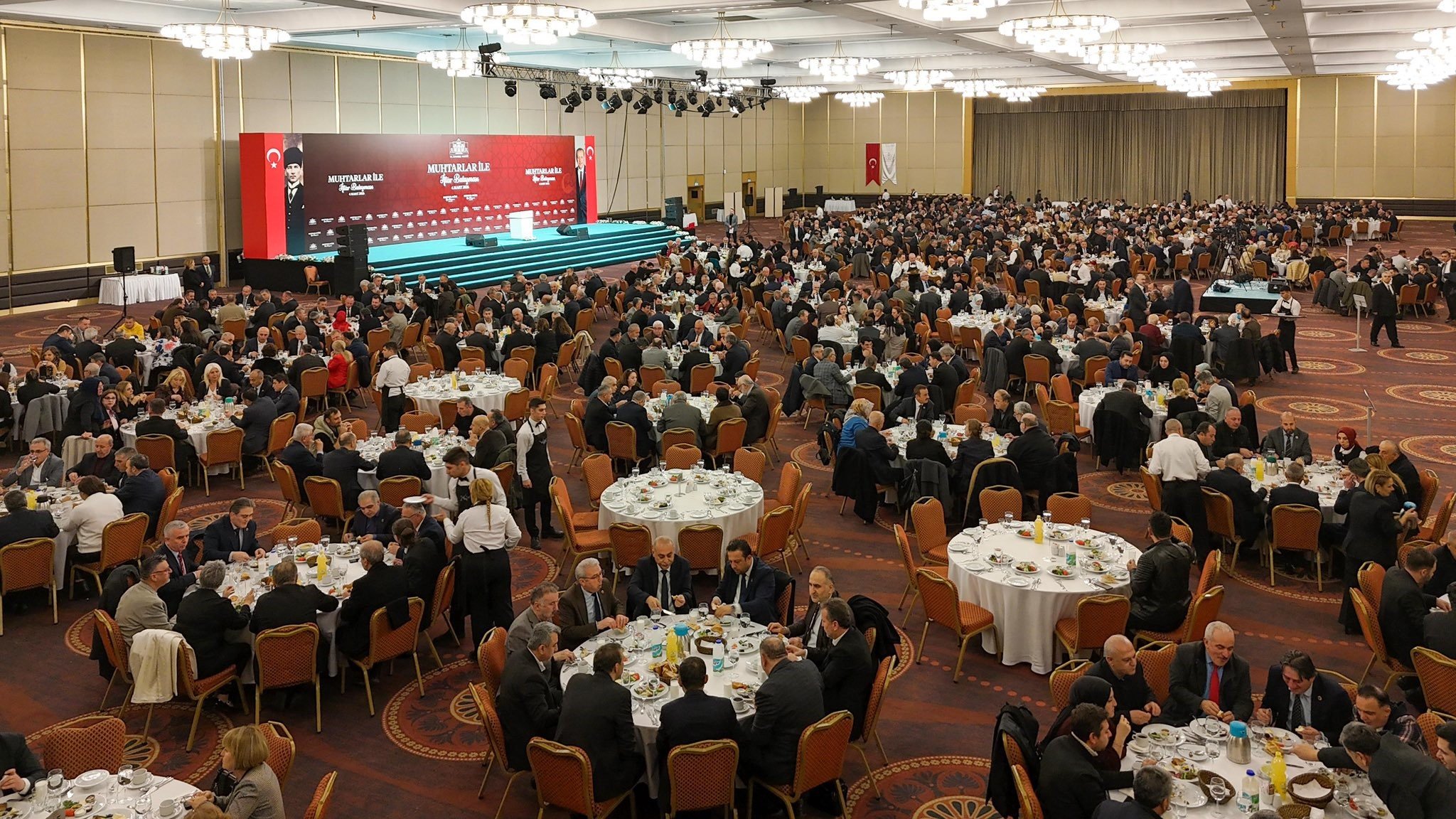 İstanbul Muhtarlar İftar Programı Genel Görünüm