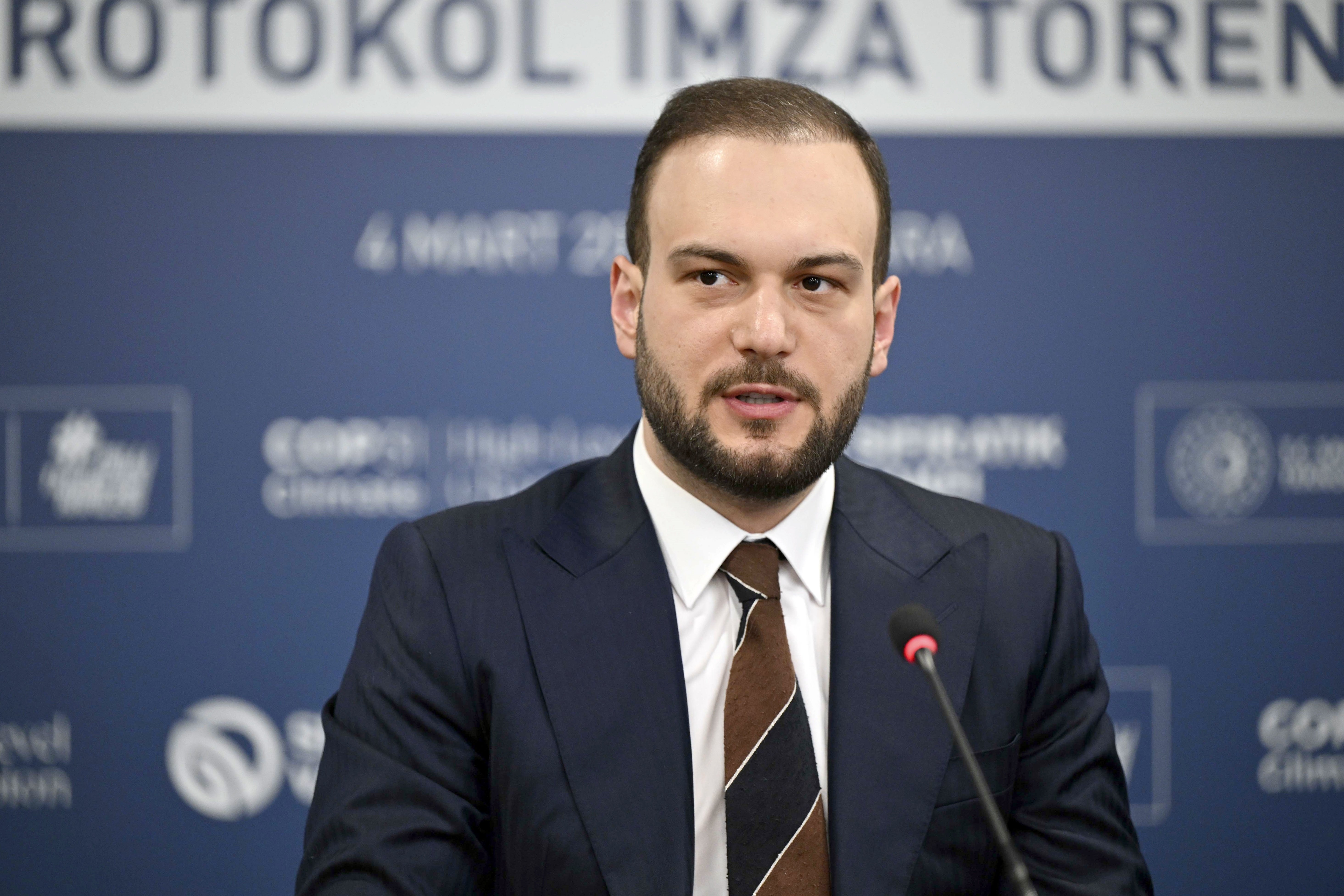 Sanayi ve Teknoloji Bakanı Mehmet Fatih Kacır konuşma yapıyor