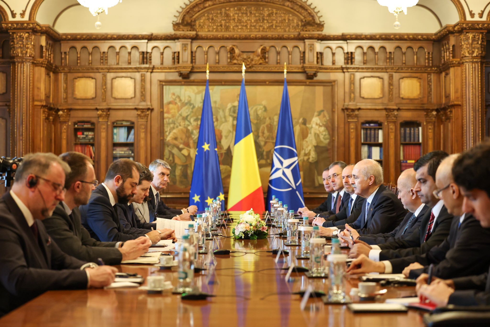 Kurtulmuş Romanya Ziyareti