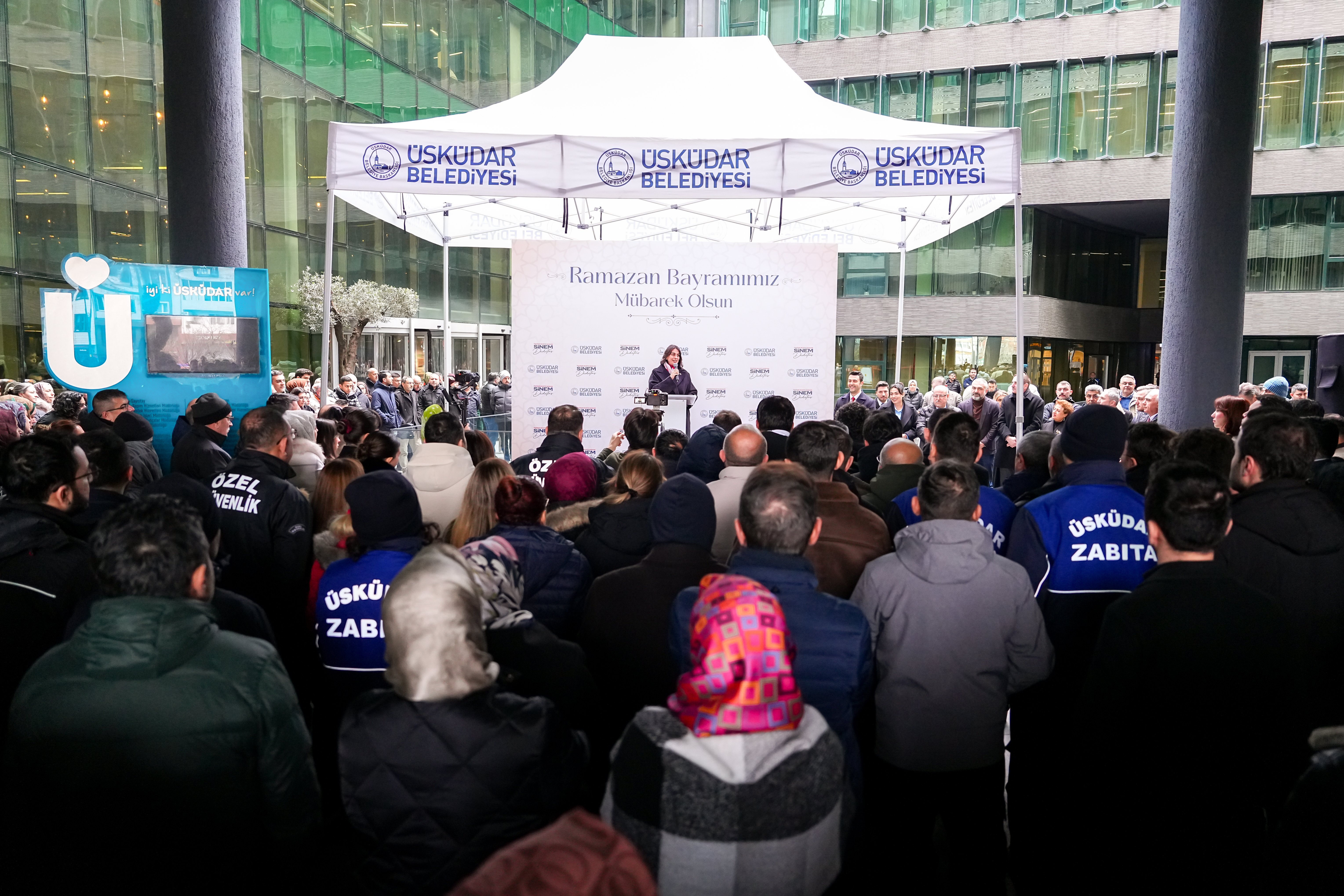 Üsküdar Belediyesi bayramlaşma töreni