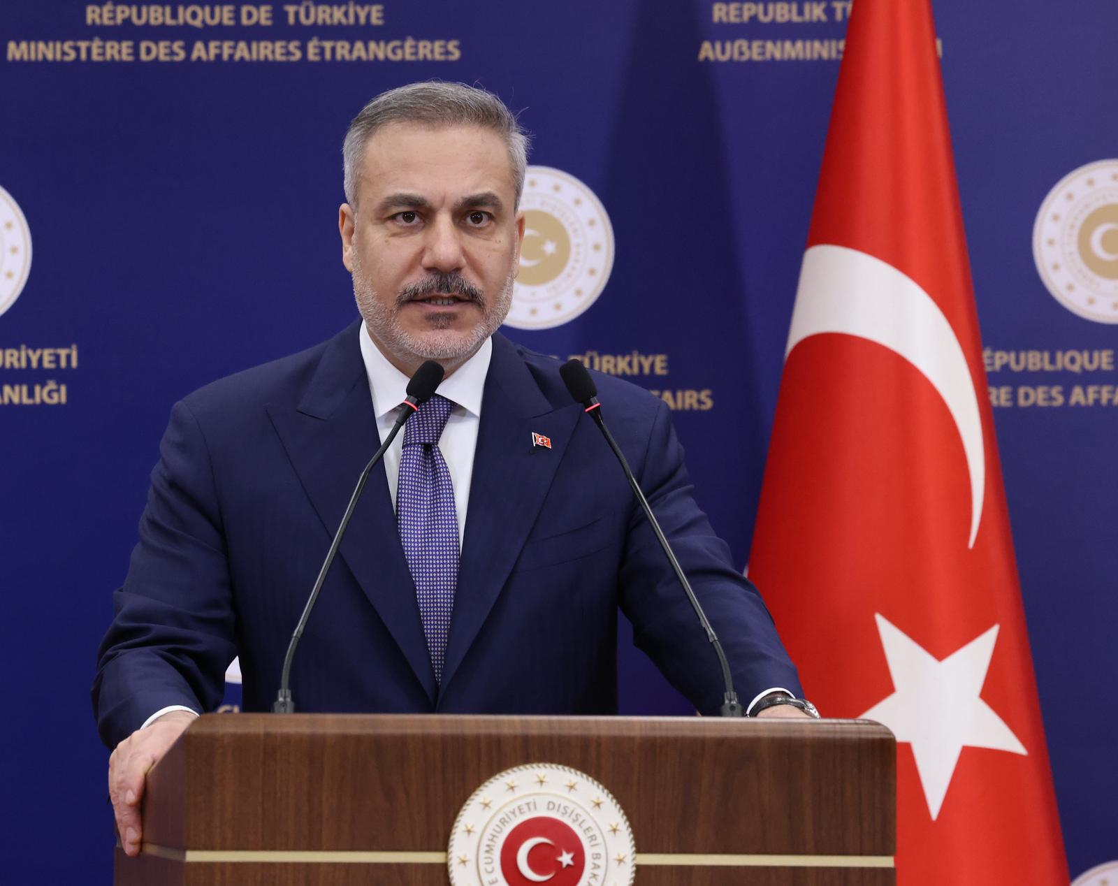 Dışişleri Bakanı Hakan Fidan Basın Toplantısı