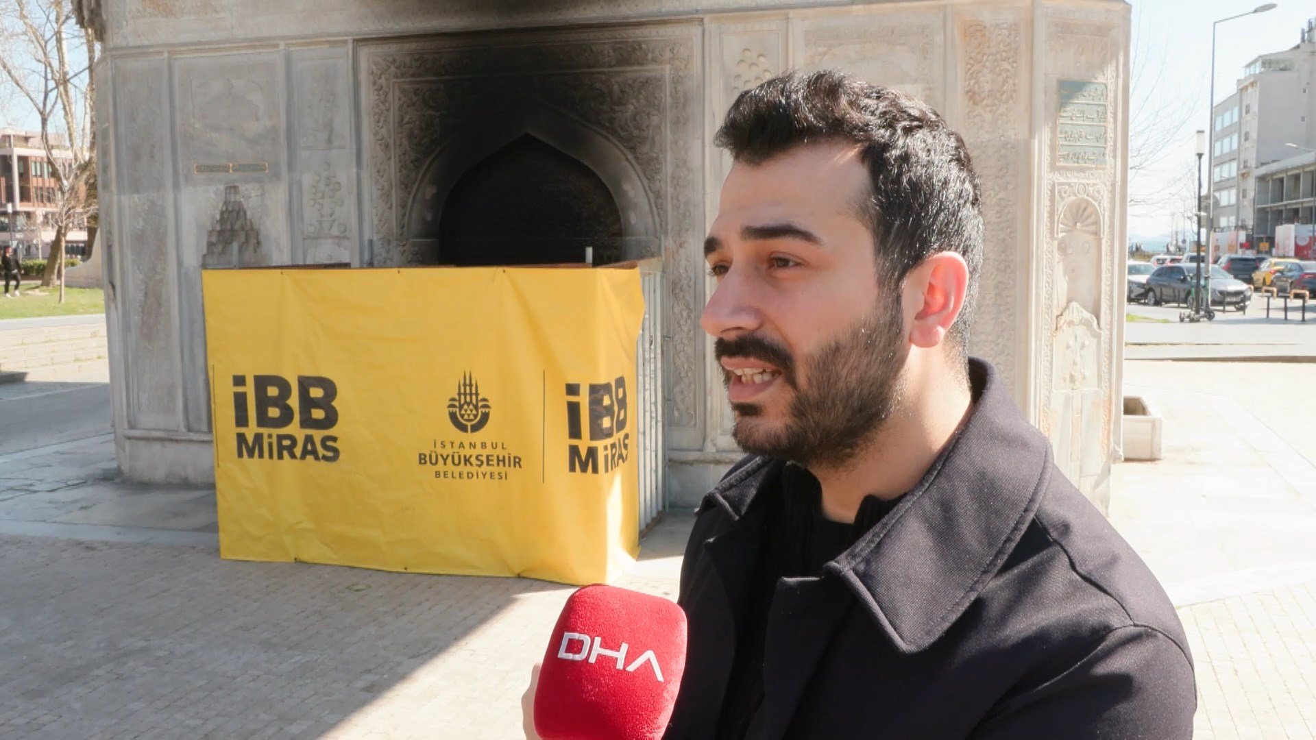 Tophane Çeşmesi mimari detay