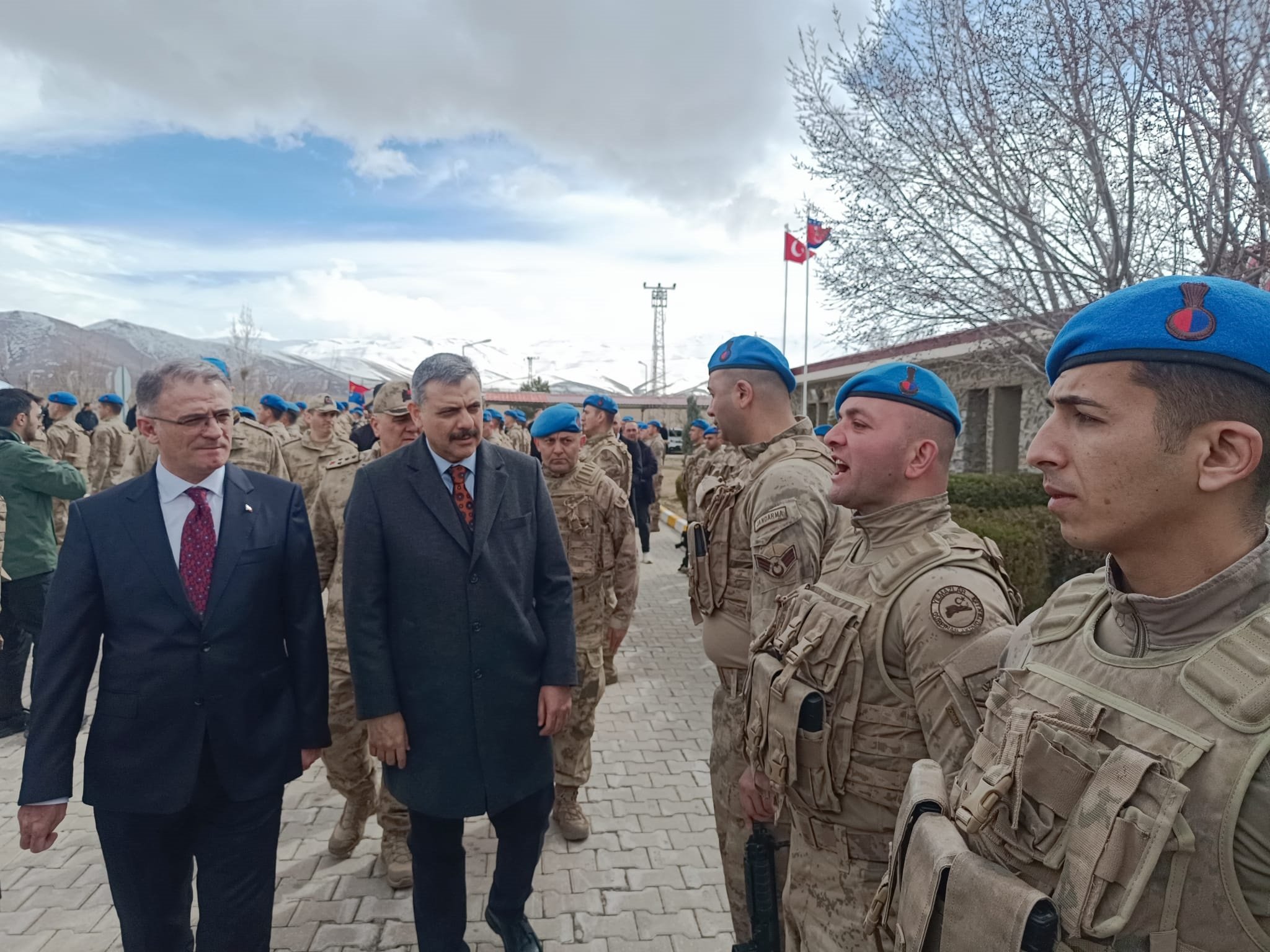 İçişleri Bakanı Mustafa Çiftçi Van Jandarma Komando Taburu