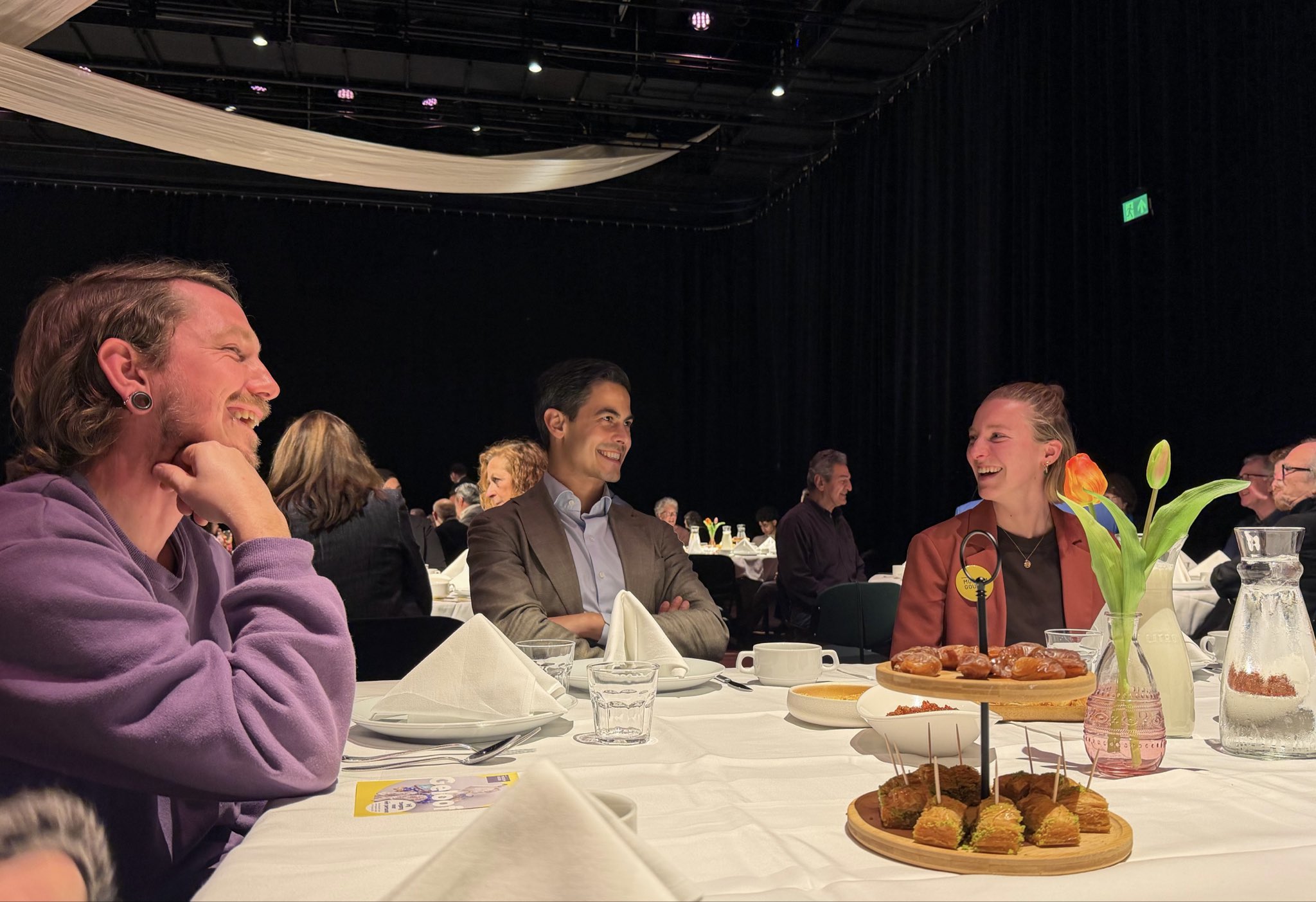 Hollanda Başbakanı Rob Jetten İftar Yemeği