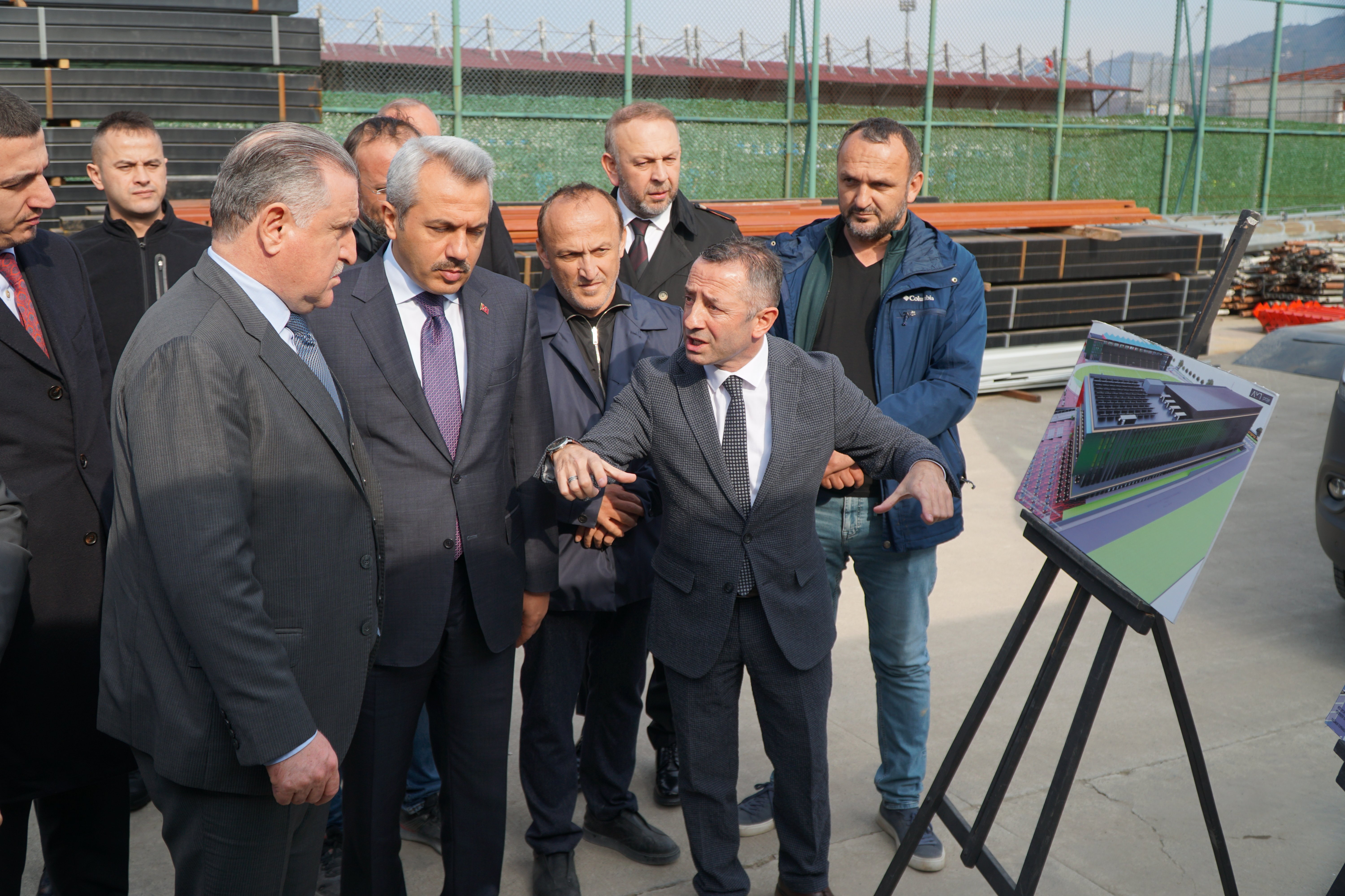 Bakan Bak Engindere futbol sahası