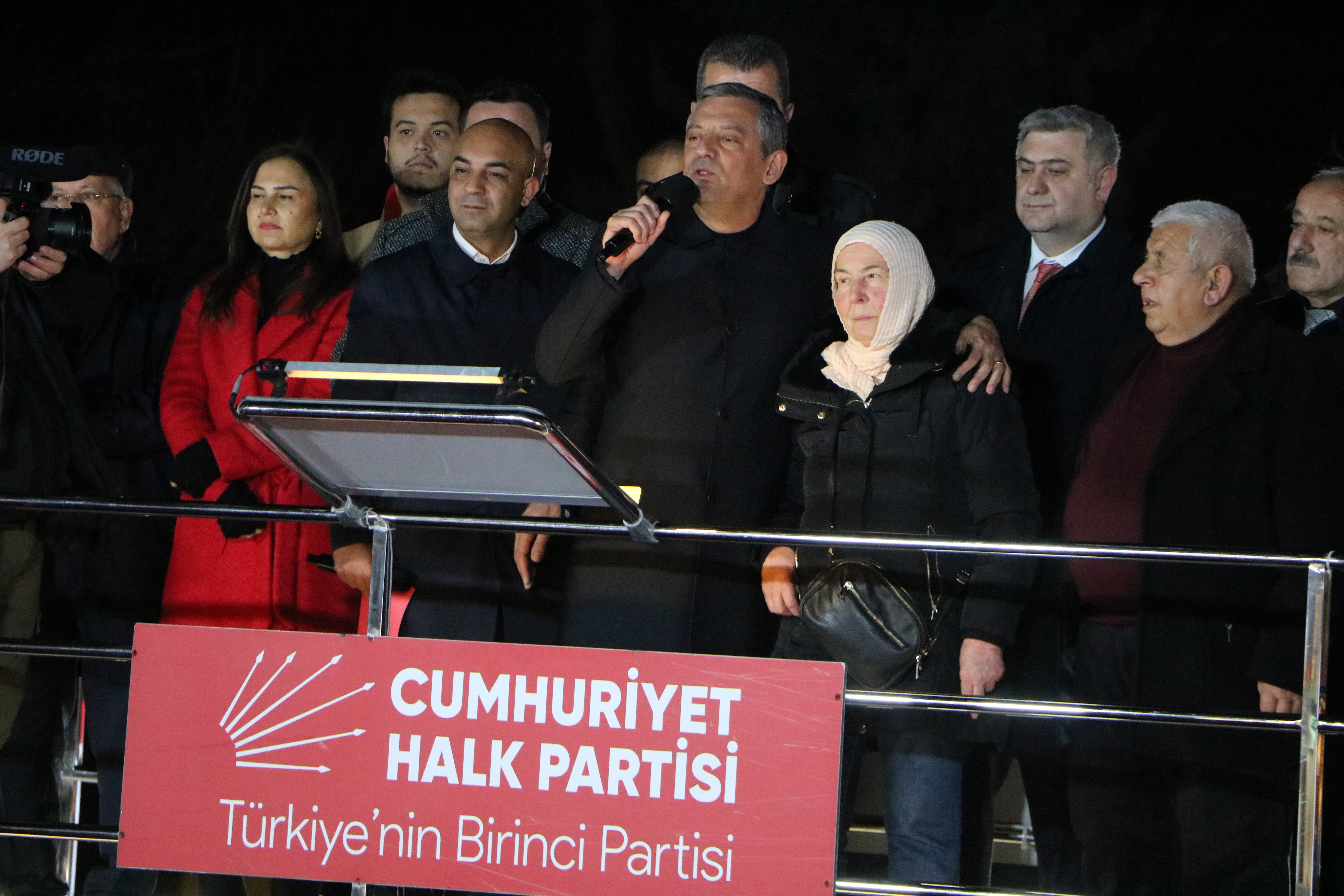 Tanju Özcan Destek Mitingi