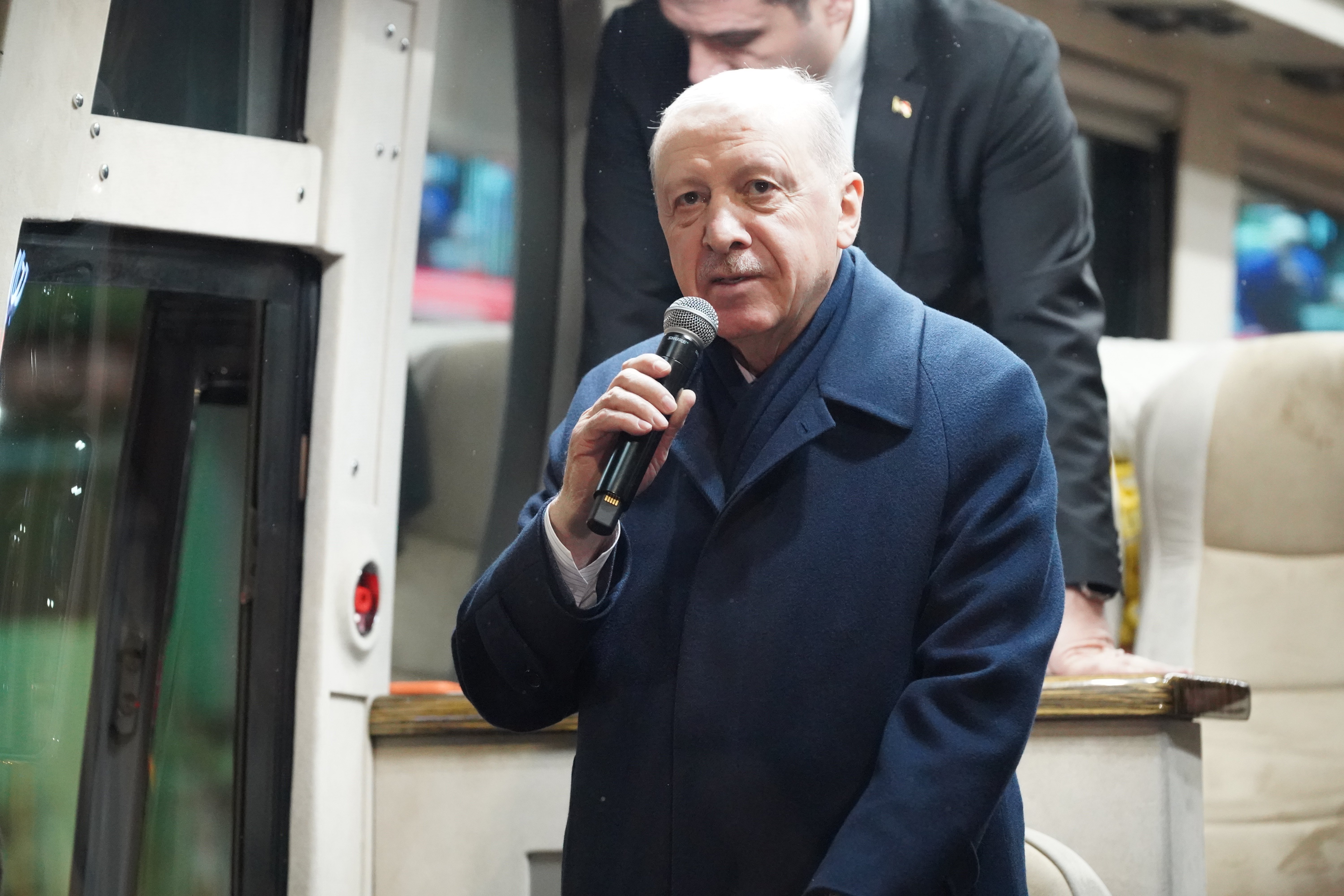 Cumhurbaşkanı Erdoğan Rize havalimanı