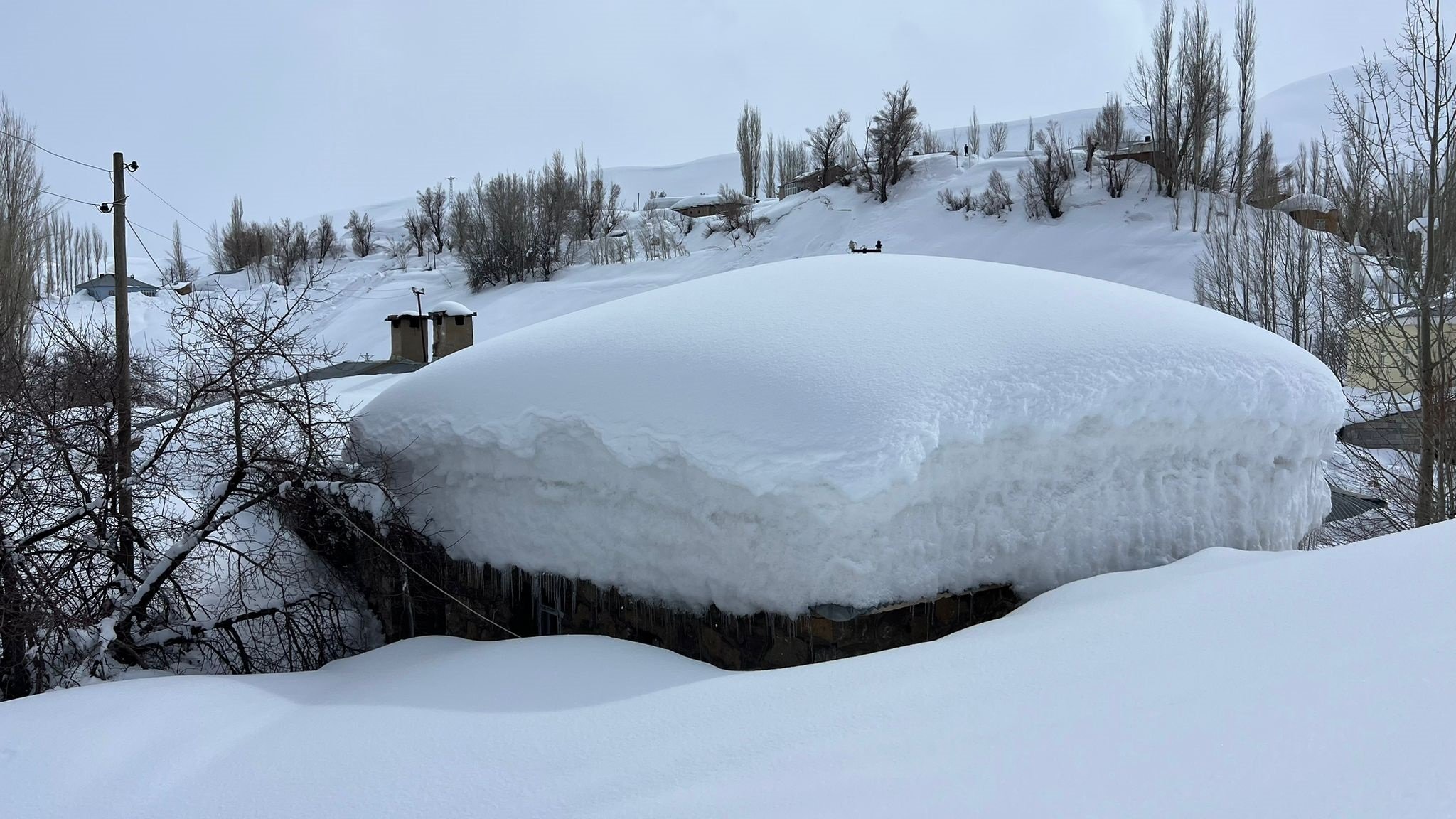 Yüksekova kar felaketi köylüler
