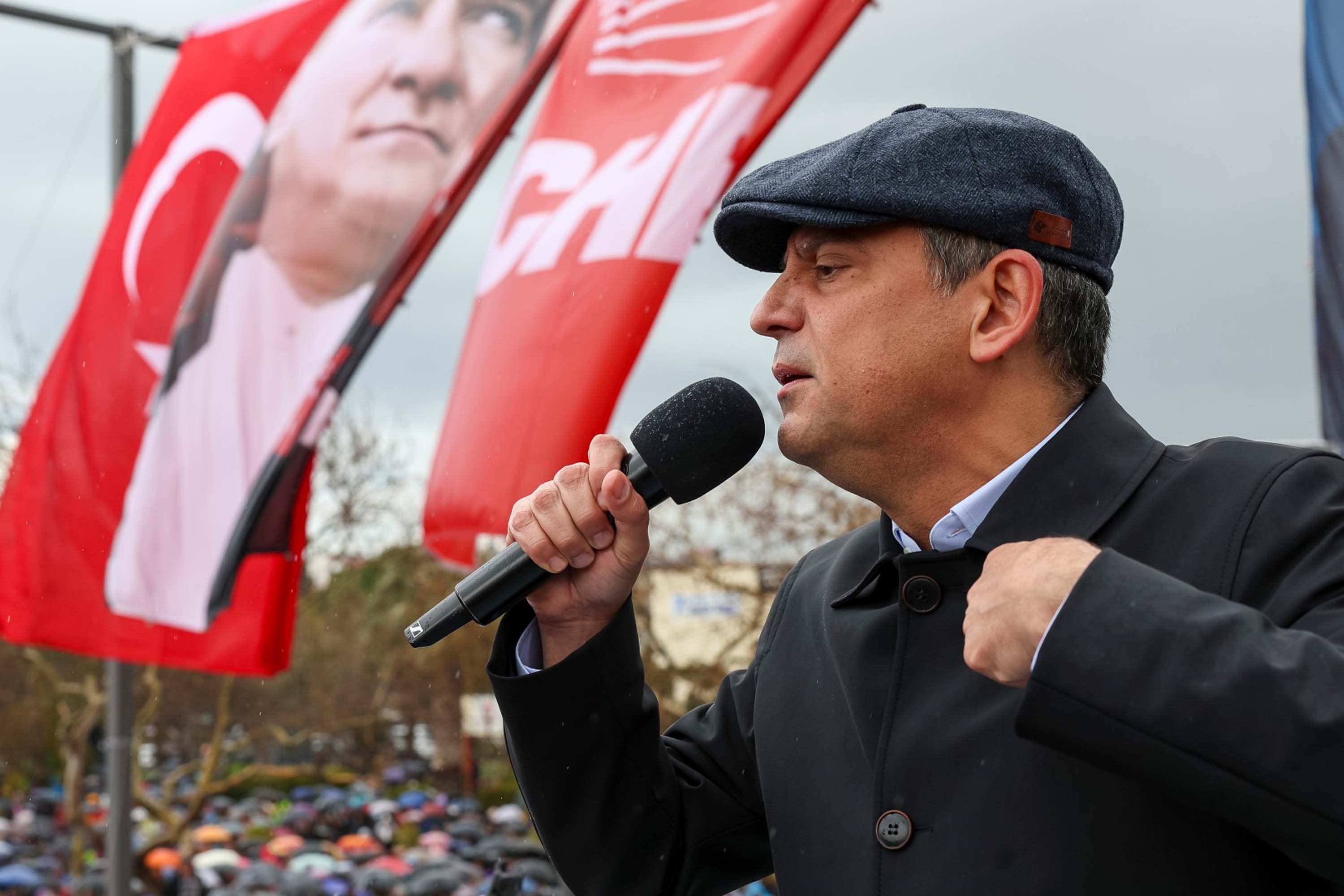 CHP Mitingi Kalabalık