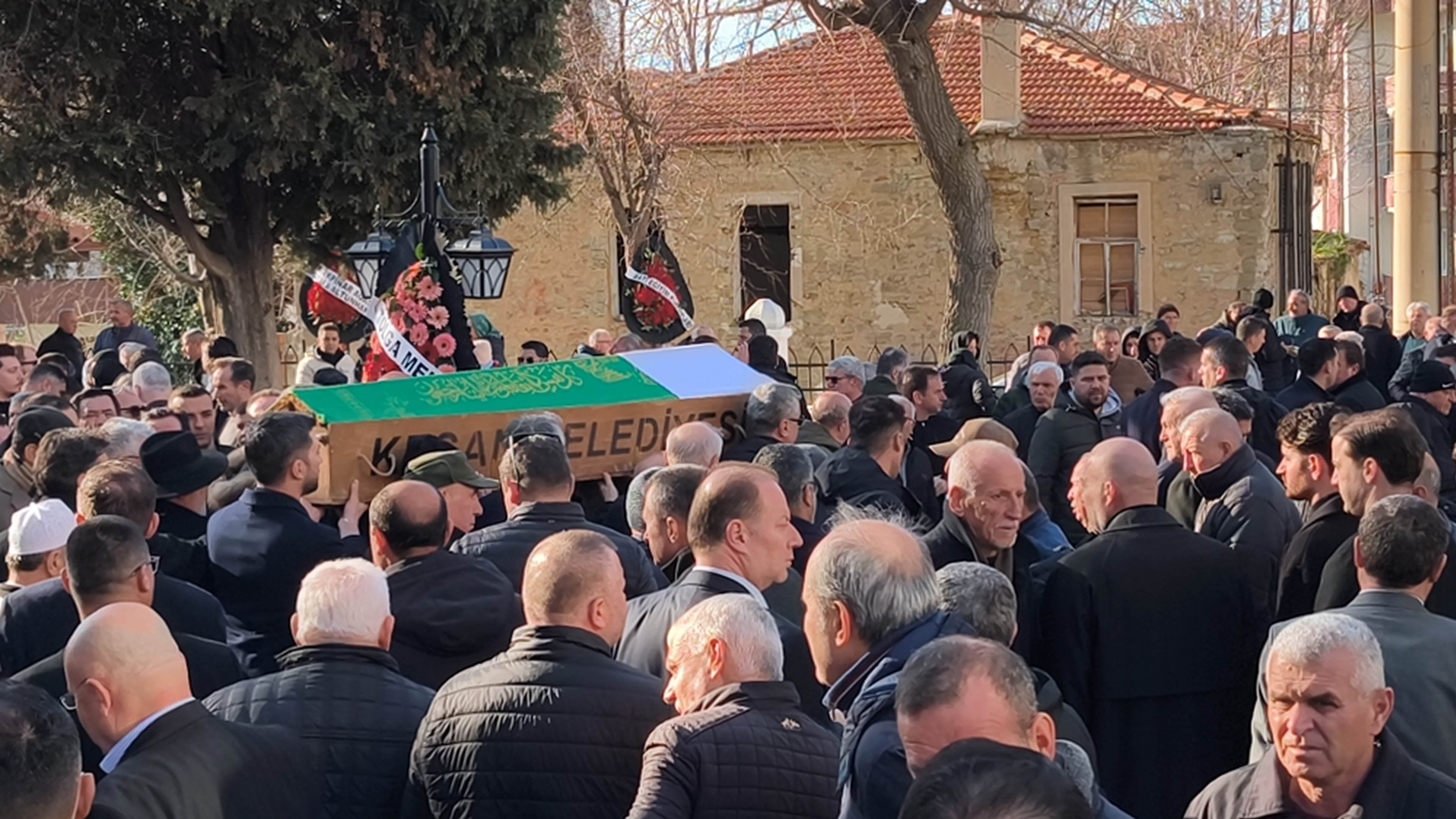 Cenaze töreninden genel görünüm