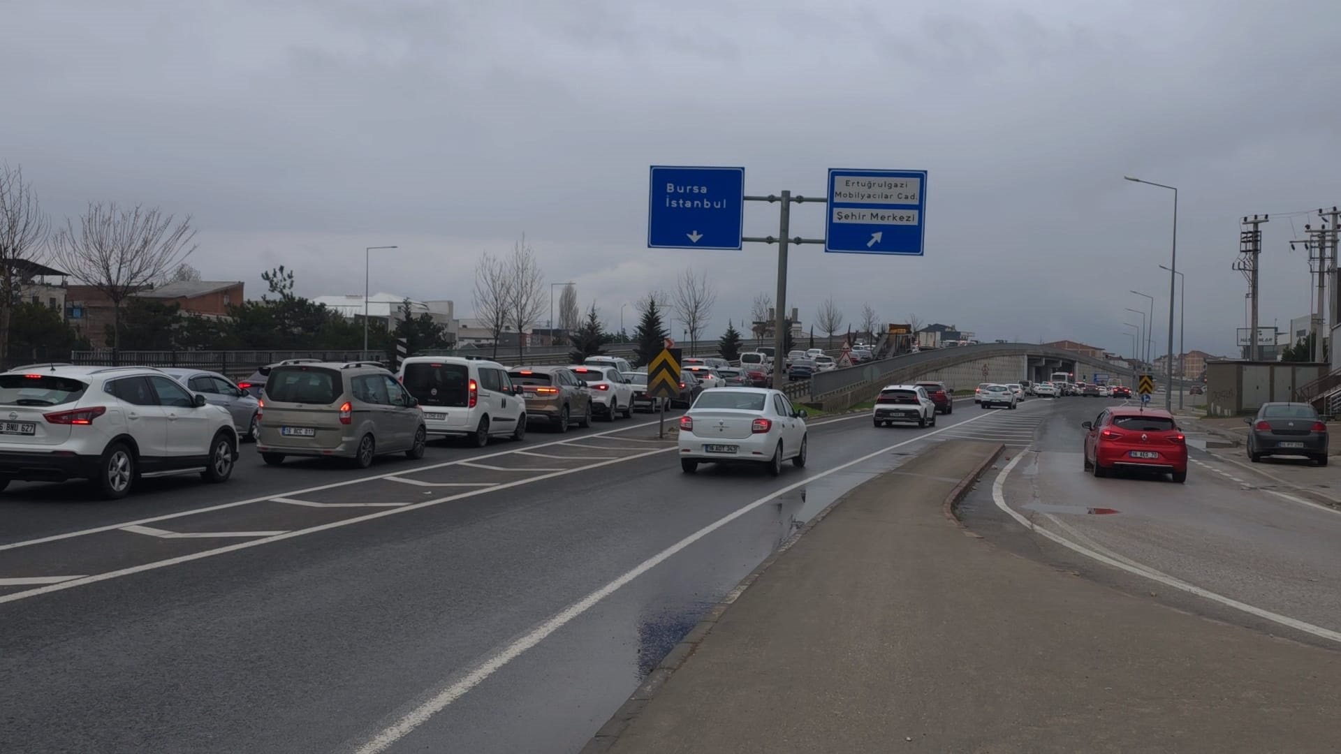 İnegöl Emniyet trafik ekipleri