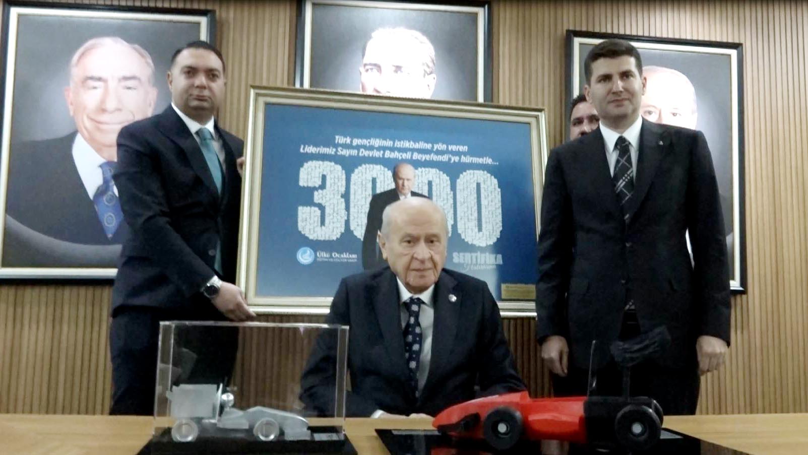 Devlet Bahçeli Ülkü Ocakları ziyareti