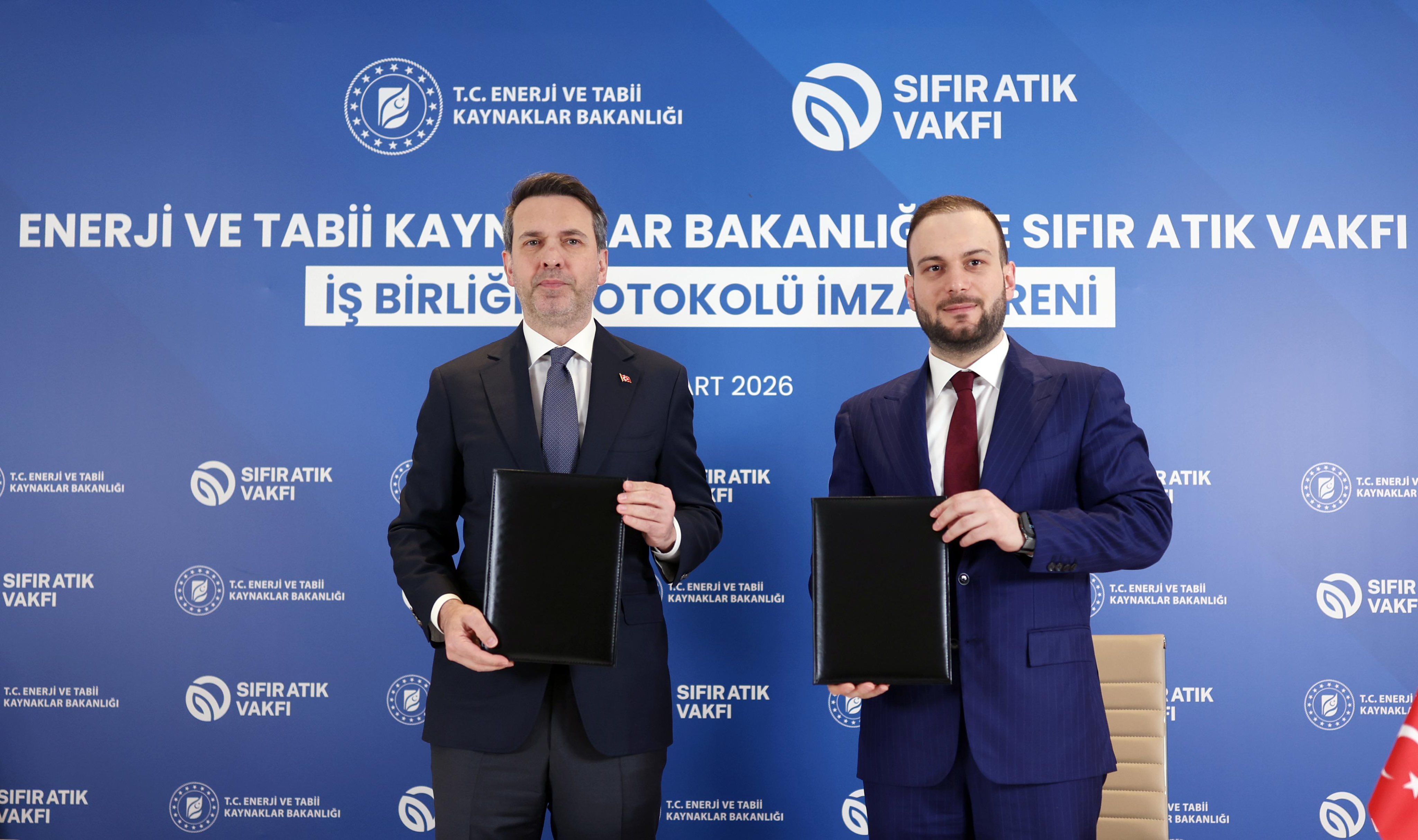 Enerji Bakanı Alparslan Bayraktar Sıfır Atık Protokolü